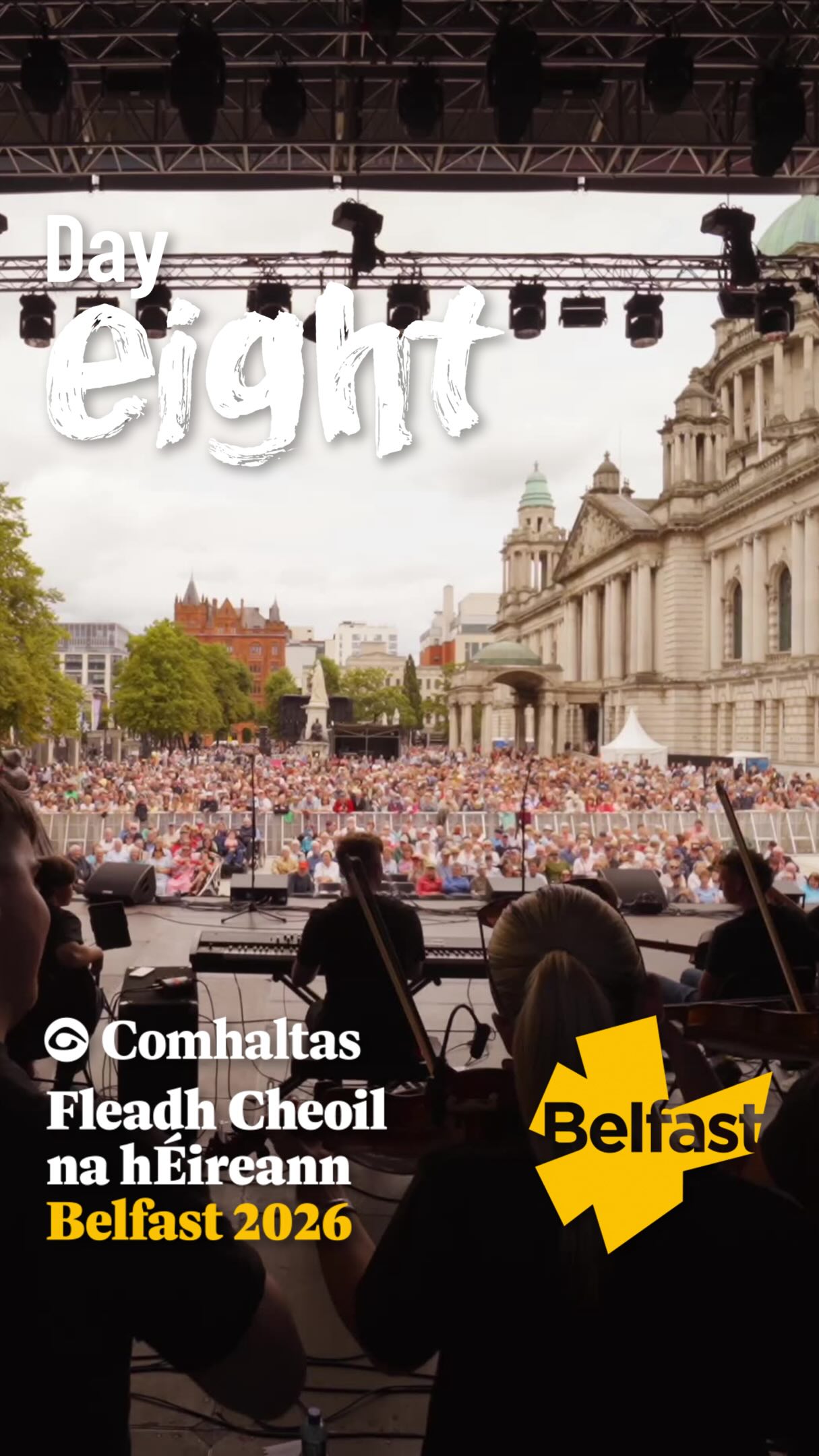 Day 8 - VOICES 🎙️
We are beyond FLEAGHtered by the love and feedback throughout the last few weeks on the daily highlights 👏
We spent an incredible eight days working alongside @ardmoreadv, @belfastcitycouncil and @fleadhcheoil, producing a launch film and eight daily 60 second highlight films.
A massive thank you to our awesome crew of 13, everyone involved in the event, and to Ardmore Advertising and Belfast City Council for trusting Speed Motion to help capture such an unforgettable event in Belfast.
Stay tuned for the overall event highlights video coming soon 🥳