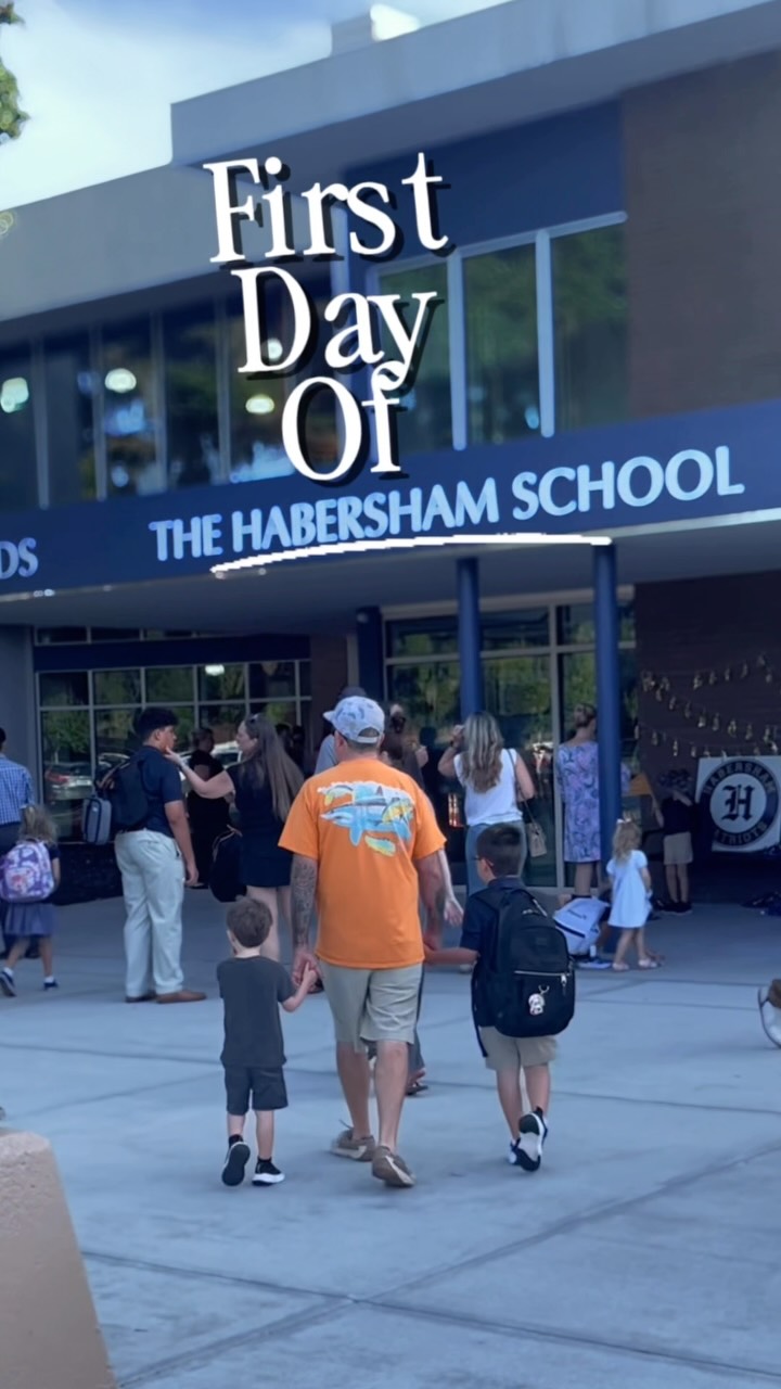 Grateful to capture the first day back at @TheHabershamSchool. Here’s to another great school year! 🩵