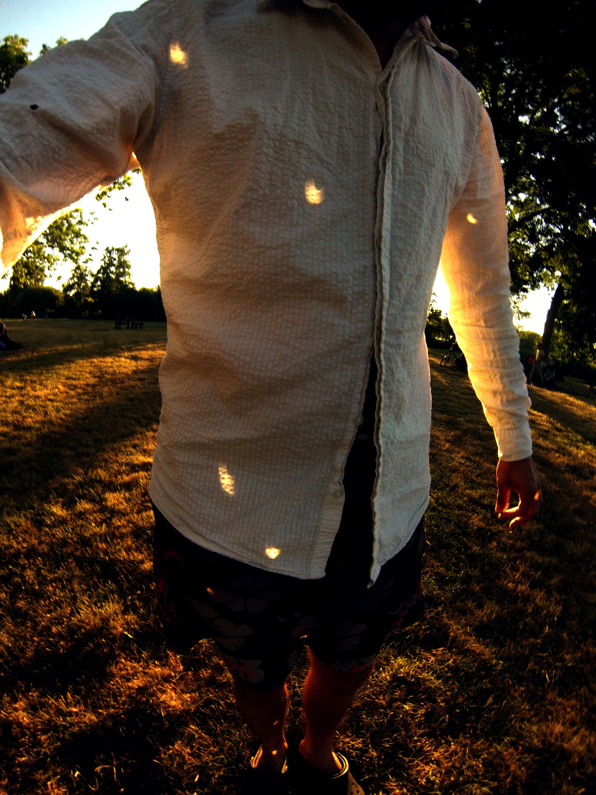 mirrorball + eclipse = pinhole