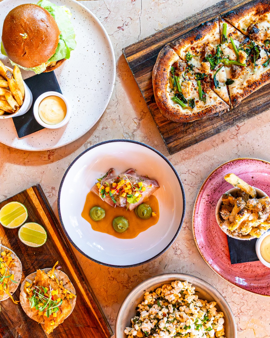 Happy hour is coming to Eos & Nyx! 🍸 Starting Tuesday, August 18, join us for a new lineup of bites, including our Flatbread Mornay with Italian sausage, mozzarella di bufala, and broccolini, or Crispy Fish Tacos with chipotle slaw and seasonal salsa.
✨ Eos & Nyx is will be open for Happy Hour Tuesday - Friday from 4 - 6pm. Only available at our bar & patio.
#sanjose #happyhour #downtownsanjose