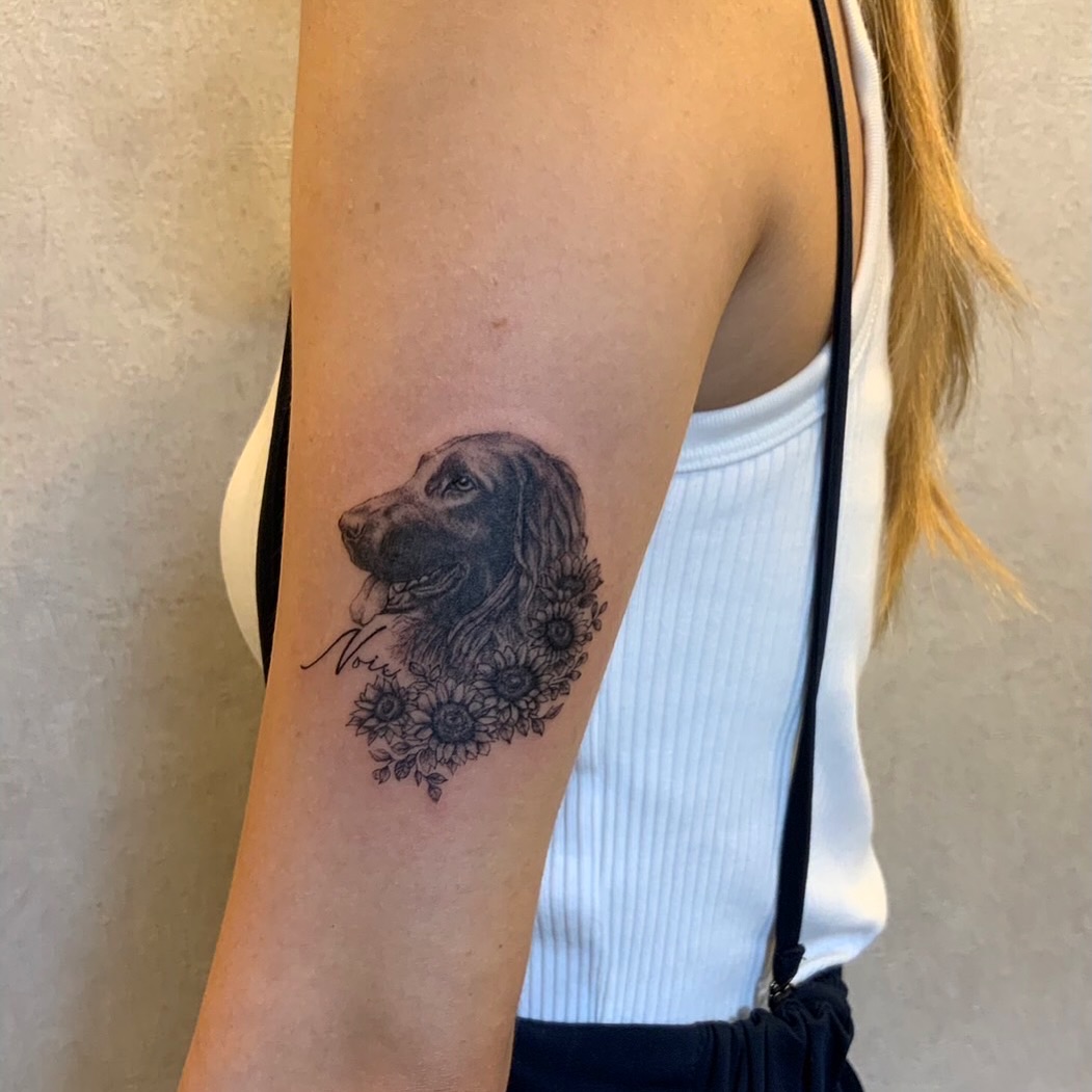 ありがとうございました🐶
#横浜タトゥー #愛犬 #dogtattoo #犬のいる暮らし
