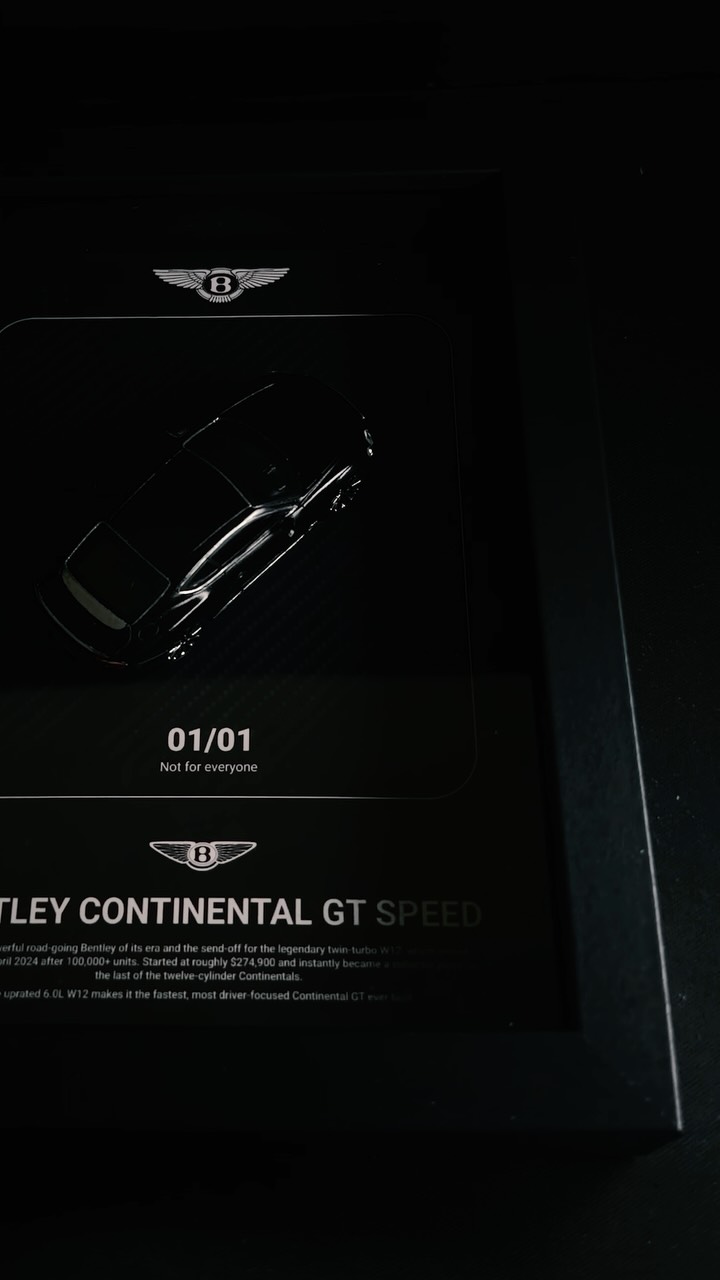 Final reveal Bentley continental gt what a car.
This is not a toy it is a story, dream, power.
DM to get yours now.
Link in bio for more info.
#bentelycontinental #bentely #diecast #reveal #custommade