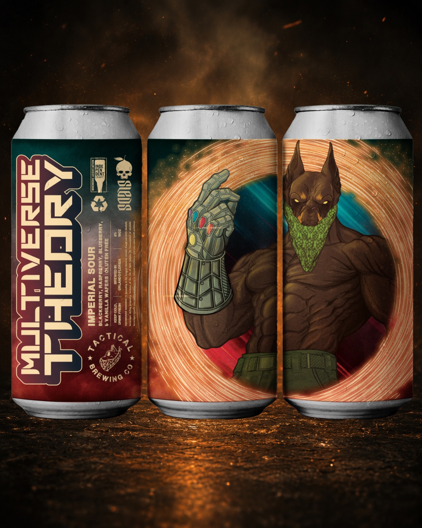 TONIGHT. 🫰💥
THE MULTIVERSE THEORY has arrived.
This Imperial Sour hits with layers of blackberry, raspberry, and blueberry, bringing a huge combination of dark berry sweetness, bright tartness, and juicy fruit character. Vanilla wafers round everything out with a smooth, creamy vanilla sweetness and a subtle cookie-like finish that balances the punch of the berries. Gluten free & lactose free 🚫
🟣 MCU UNIVERSE TRIVIA — 7PM
🍺 THEMED BEER RELEASE — THE MULTIVERSE THEORY
🍔 @speakeasyburger — 6–9PM
Assemble your team, brush up on the MCU, and come hungry.
The Multiverse awaits. 😎
#TacticalBrewing #TheMultiverseTheory #OrlandoBeer #OrlandoTrivia #OrlandoEvents