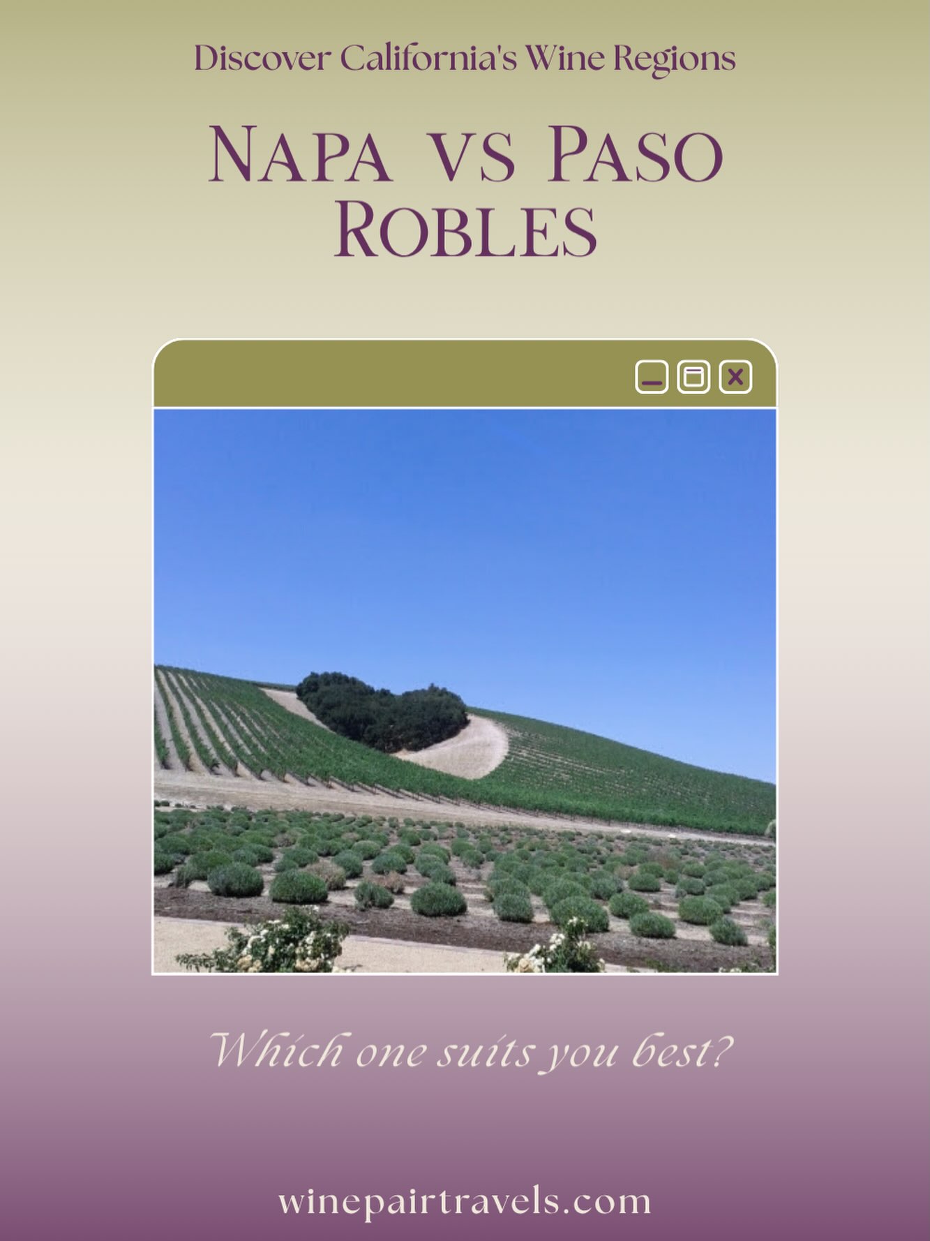 Napa or Paso? Depends what kind of trip you want.🍷
Napa: polish, prestige, price tag. Paso: small-town charm, bold reds, room to breathe.
Both are California wine country — but they’re not the same trip. Full regional guide is on the blog➡️🔗In bio
Save this for when you’re picking a region 🔖
#PasoRobles #NapaValley #CaliforniaWineCountry #WineTravel #WineTastingTrip