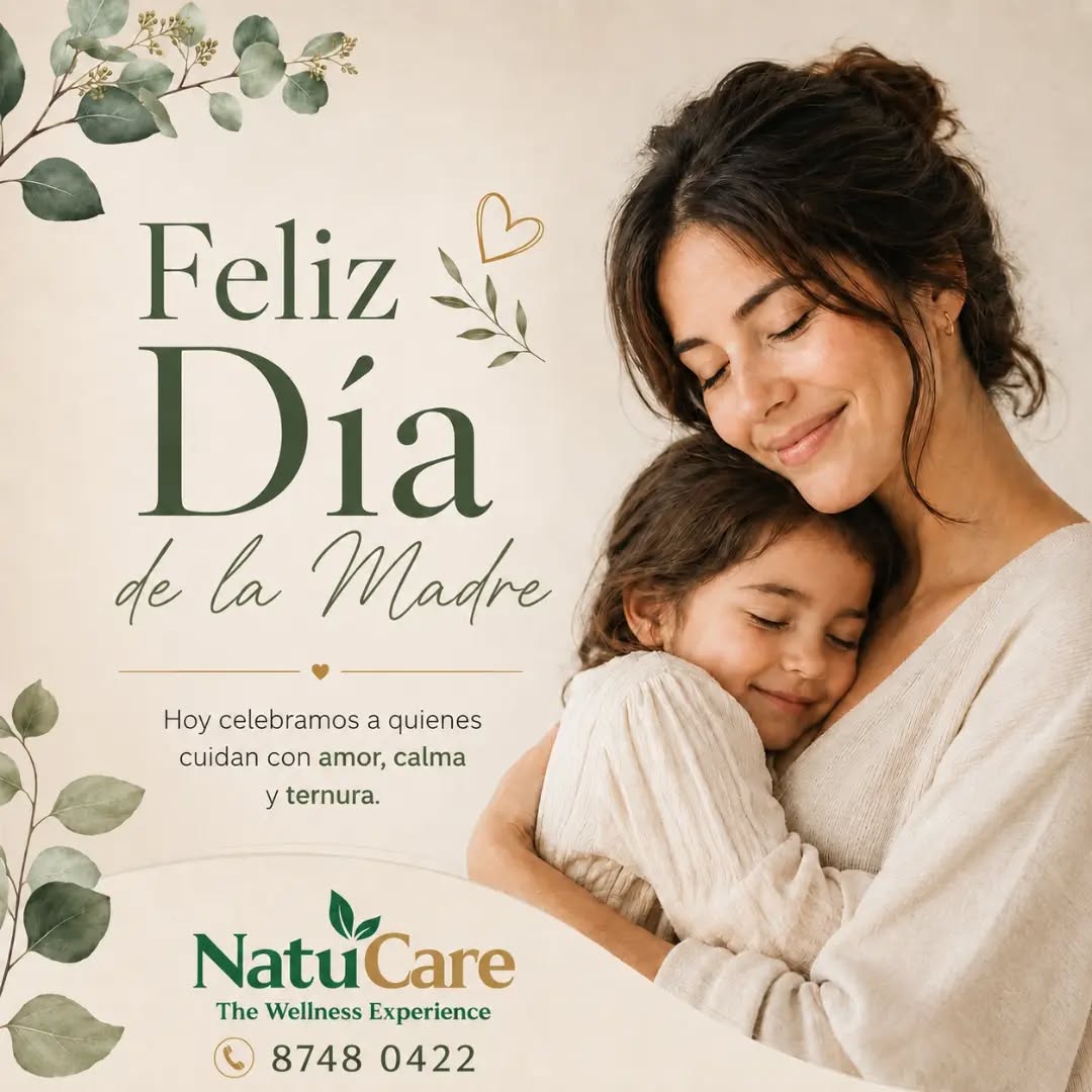 Hoy celebramos ese amor que cuida, acompaña y transforma cada día. 🌿💛
A todas las mamás, gracias por hacer del cuidado una de las formas más hermosas de amar.
Desde NatuCare – The Wellness Experience, les deseamos un día lleno de calma, bienestar y momentos para ustedes. ✨
Feliz Día de la Madre. 🌷
📲 8748 0422
#NatuCare #DíaDeLaMadre #Bienestar #CuidadoNatural #TheWellnessExperience