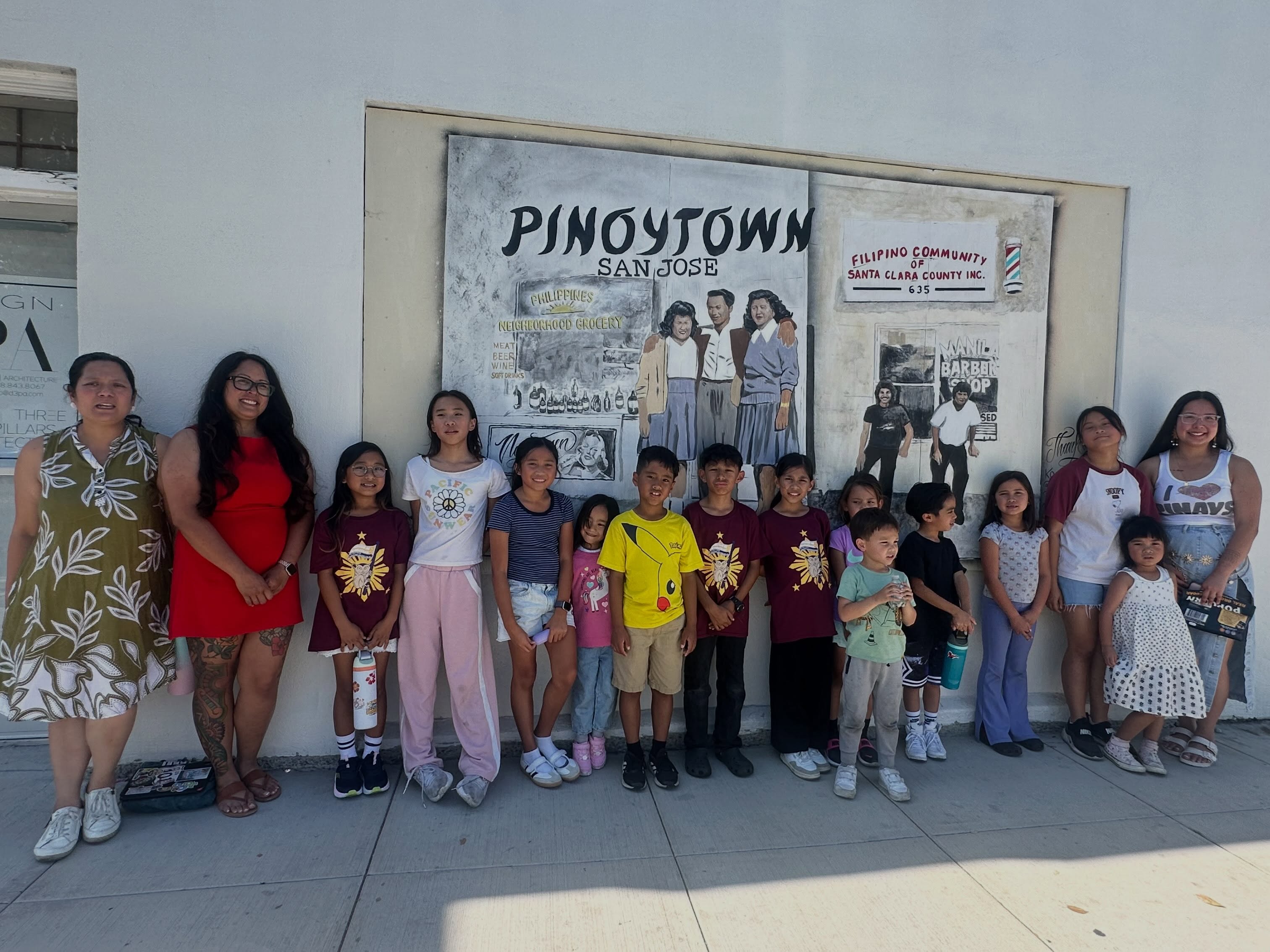 BNK Session Week 3 Recap! 🇵🇭✨
From Spanish influence to Filipino resistance, our Bulilits & Kabatak explored Philippine history, language, mythology, and the stories of our bayani!
And we had an extra special community guest experience! 🎨 Our students learned about the Pinoytown SJ mural directly from the muralists themselves, Tito Jordan Gabriel and Ate Analyn Bones! They colored their own Pinoytown SJ sheets and even got fun marker tattoos from Tito Jordan.
Next week, we’re excited to welcome Pinoytown SJ founder and historian, Manong Robert Ragsac! 📚🇵🇭
Learning our history through the people who help make it come alive! 💛
#bnkfilamschoolsj #filipinoamericanschool #filamyouth