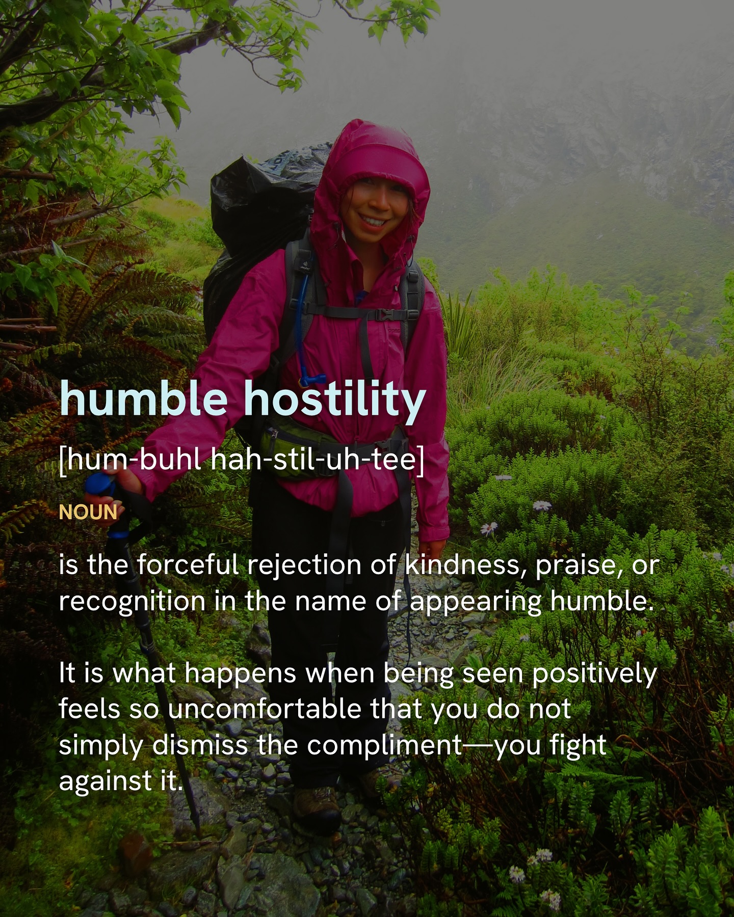 With humble hostility, a compliment begins to feel less like recognition and more like a threat.
You rush to correct the person before their kindness can settle. You reject their perception of you so intensely that they may become embarrassed, self-conscious, or less likely to offer that warmth again. You may believe you are protecting yourself from becoming conceited, dependent, or easily manipulated.
But you may also be teaching the people who love you not to celebrate you.
There is a difference between being humble and being hostile toward your own goodness. Humility allows you to recognize that you are imperfect without denying that you are also worthy, talented, beautiful, generous, or deeply loved. Maybe healing is learning that receiving kindness does not make you weak, indebted, or naïve. Accepting a compliment is not the same as agreeing that you are better than anyone else.
And allowing someone to be kind to you does not always mean they are preparing to ask for something in return. You do not have to debate someone out of appreciating you. Sometimes the humblest—and most vulnerable—response is simply: Thank you. That means a lot to me.
#humblehostility #compliments #toxicpersonality #personalitytraits #therapist