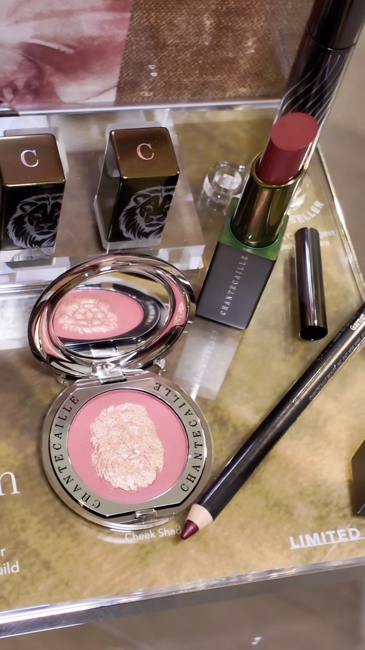 Shop the New @Chantecaille Lion Collection featuring:
•Lip Veil Lipsticks: Two stunning shades—Rock Jasmine and Candelabra.
•Luminescent Eyeshadows: Three radiant options—Martii, Narika, and Selenkay.
•Luster Eyeliner: A rich hue in Garnet.
•Cheek Powder Blush: A beautiful shade called Lion Pride.
This collection supports Lion Guardians’ conservation efforts to protect lions in Kenya. 🦁