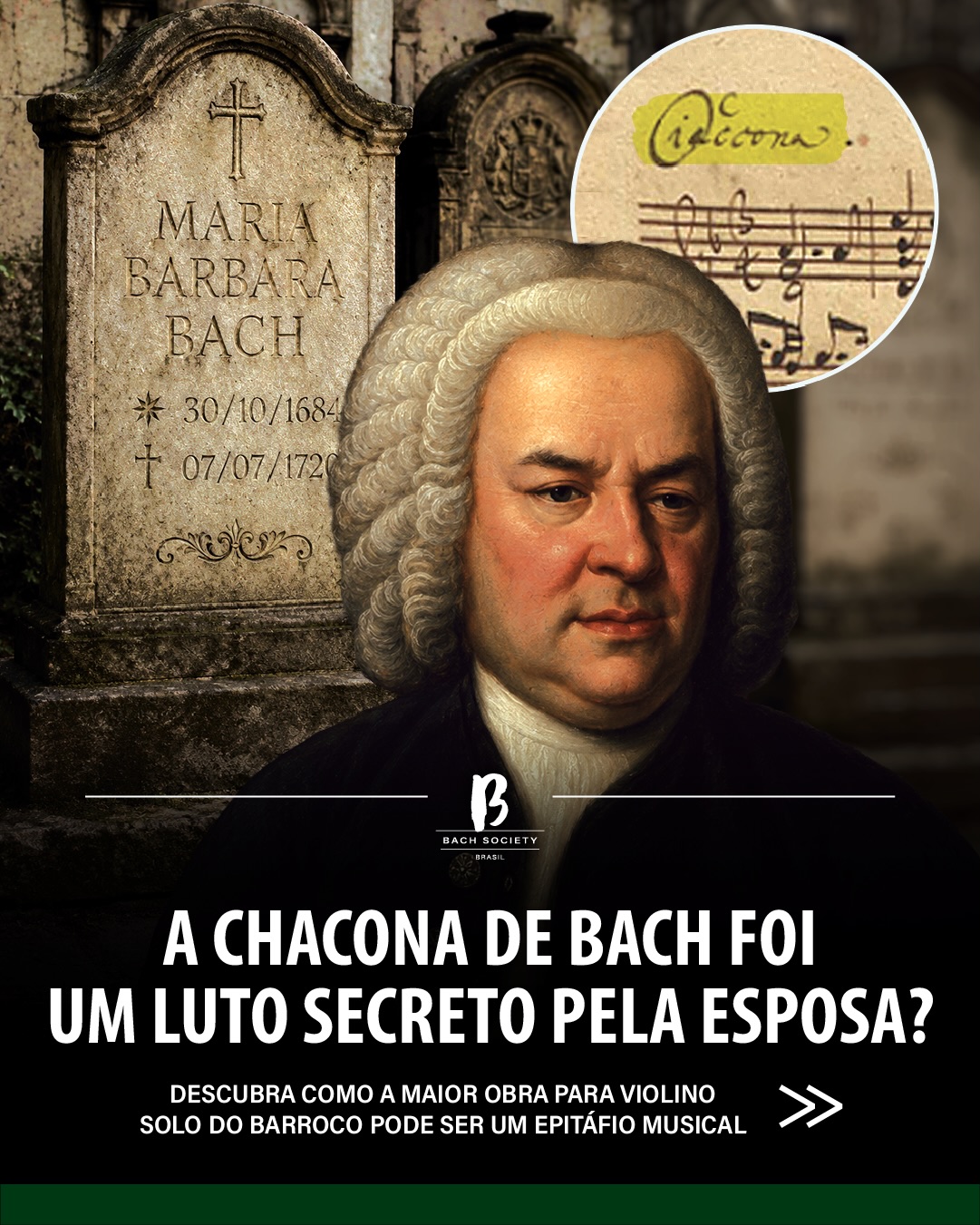 A maior obra de Bach para violino solo pode esconder um epitáfio.
Em julho de 1720, Bach voltou de uma viagem com o Príncipe Leopold a Carlsbad, desceu da carruagem em Köthen e foi informado: sua esposa Maria Barbara estava morta — e já enterrada. Treze anos de casamento, quatro filhos pequenos, e nem o adeus.
No mesmo ano, Bach assinou o autógrafo das Sei Solo a Violino senza Basso — entre elas, a Partita No. 2 em Ré menor, cuja Chacona final é uma das obras-cume do barroco. Seria uma homenagem à esposa? Há historiadores que dizem que sim.
🎼 No novo post do Blog Barroco, percorremos a tragédia de Köthen, a hipótese de Thoene e a leitura musicológica que a problematiza — com duas escutas-irmãs da Bach Society Brasil: a Chacona em transcrição para cravo de Fernando Cordella e a Allemande da mesma Partita com Oscar Bohórquez ao violino moderno.
📖 Link na bio para o artigo completo e o Episódio #15 — Luto e Culpa, da série Bach: The Animated Series (@bach.the.animated.series), do criador Peter Fielding (@p_fielding).
#BachSocietyBrasil #bach #BachTheAnimatedSeries #violino