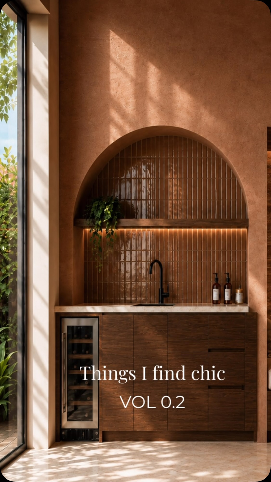 Things I Find Chic — Vol. 02
Sculptural lighting that feels more like art.
Jewel tones with depth.
Bold natural stones that refuse to disappear.
Darker woods bringing warmth and weight.
Less beige-on-beige. More materiality, contrast and personality.
Because chic doesn’t have to whisper.