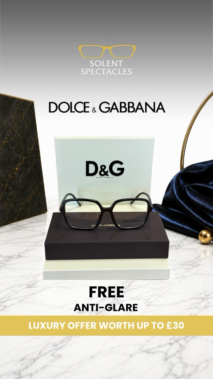 Dolce & Gabbana. Which one are you choosing? 👓
Take a closer look at these D&G frames currently available at Solent Spectacles, from statement styles to something a little more understated.
And for a limited time, purchase any D&G frame and we’ll include our premium anti-glare coating complimentary, worth up to £30.
See one you love? Visit us in-store and try it for yourself.
#SolentSpectacles #DolceAndGabbanaEyewear #DesignerFrames #LuxuryEyewear #LocalIndependent