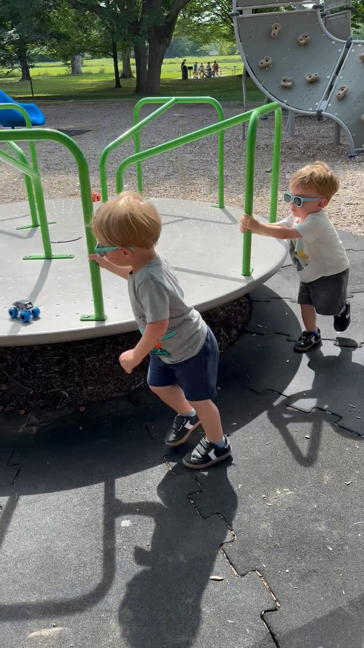 Exhibit A: my twins, maximum effort, going in circles. 🌀
Here’s the thing nobody tells you about a big transition — new baby, new role, coming back to work: the problem is almost never that you’re not trying hard enough. You’re spinning as fast as you can.
But speed isn’t the same as direction.
During high-demand times, your wellbeing wobbles first. Your capacity drains second. And by the time your “performance” slips — the dropped ball, the short fuse, the exhaustion — the real damage already happened a few turns back.
“Just do more” keeps you on the merry-go-round. What actually gets you off it is a system that points all that effort in ONE direction.
That’s the whole idea behind The Shift™.
👉 DM SHIFT or tap the link if you’re tired of spinning and want a plan that actually moves you forward.
(We launch a month from today!! 🥰🤓)
#maternaltransition #workingmoms #momoftwins #burnoutrecovery #matrescence