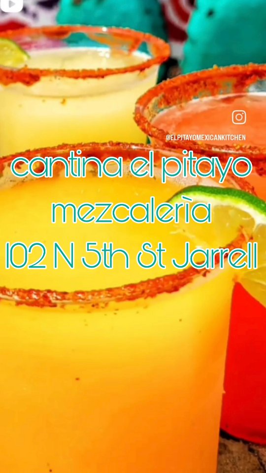 Come see what we’re making behind the bar 👀🍹 Fresh-squeezed citrus, house-made ingredients, real fruit and a ridiculous tequila & mezcal collection to work with. We put just as much love into the drinks as we do the food. ❤️
Come hang out with us in the cantina this weekend!
📍 Cantina El Pitayo | Jarrell, TX
#JarrellTX #GeorgetownTX #SaladoTX CentralTexas TexasCocktails #Tequila #Mezcal SupportLocal ElPitayo