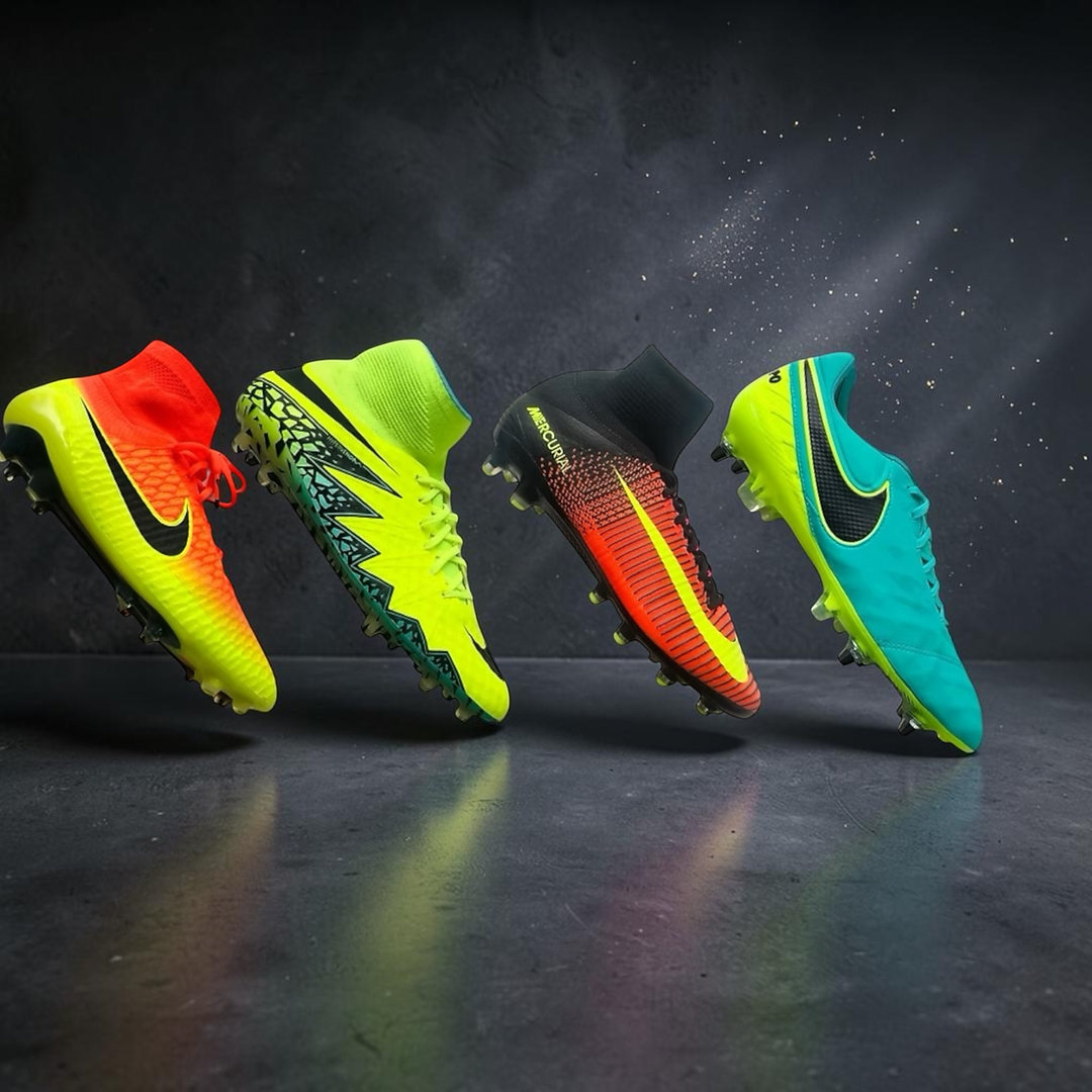 Nike Spark Brilliance Pack — a 2016 drop that lit up the pitch. 🔥 From Mercurial speed to Tiempo touch, our complete guide dives into each silo, standout colorways and why collectors still chase these boots. Link in Bio #Nike #FootballBoots #SoccerStyle #BootsFinder #BootsOfInstagram