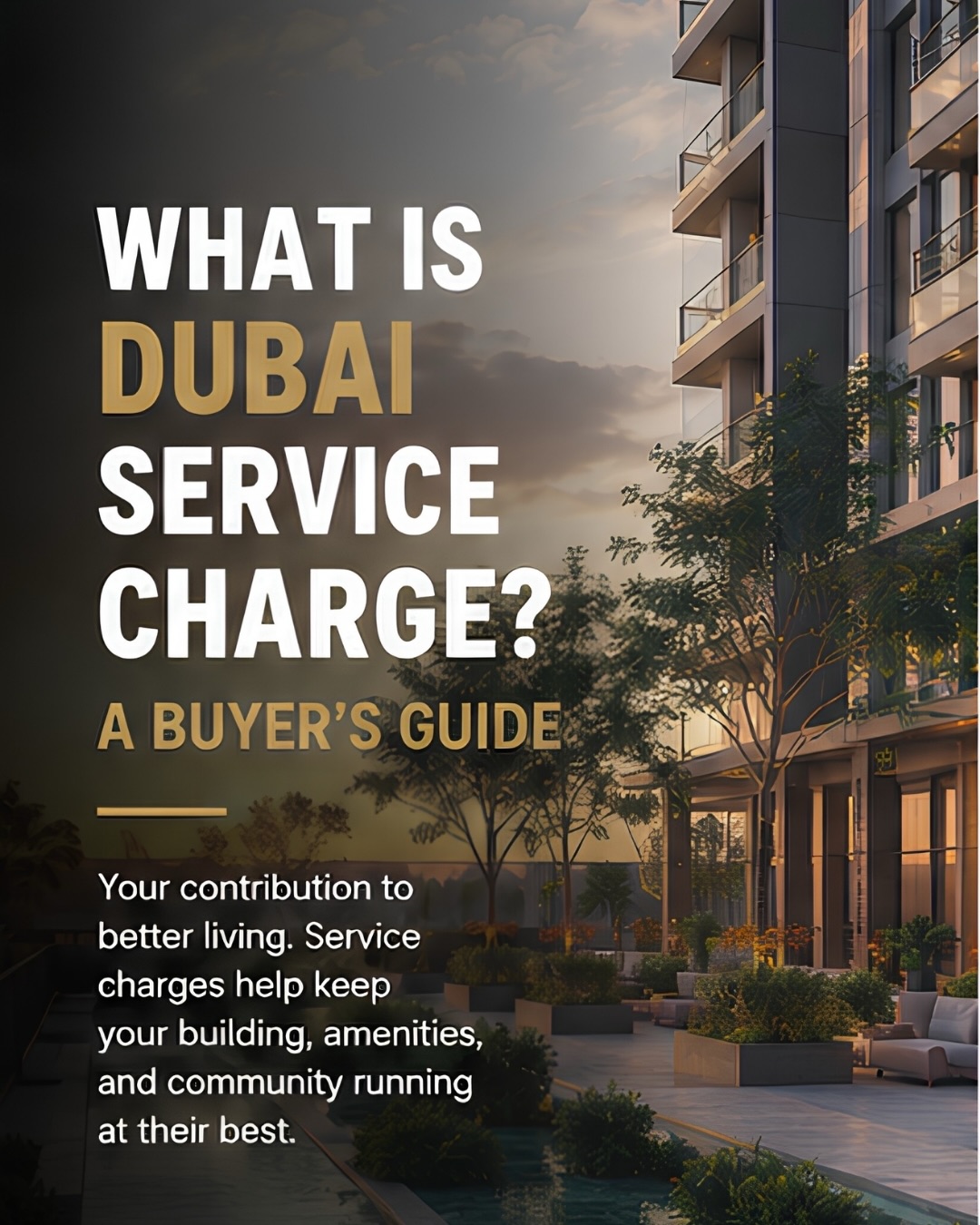 The price of the property isn’t the whole story.
In Dubai, service charges can have a real impact on your annual costs — and your net rental yield.
A lower service charge isn’t automatically better. What matters is what you’re getting for it, how well the property is managed, and whether the numbers still make sense for your investment.
Before you buy, know:
→ What you’re paying
→ What it covers
→ How it affects your net yield
→ Whether the building actually delivers the value
Smart buyers don’t just ask “How much is the property?”
They ask “How much will it cost me to own it?”