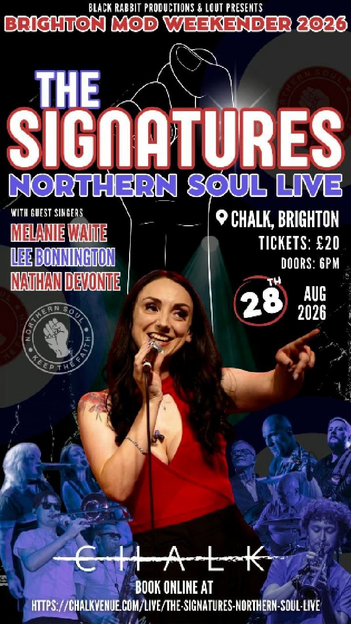 We’re back at the Brighton Mod Weekender in just a few weeks, and and the excitement is already building.🔥 We’re bringing the absolute best of Northern Soul to the coast, but tickets are running low!🚨 If you want to be in the room when the beat drops, final tickets are live now! Grab yours and get ready to spin and shuffle the night away. We can’t wait to see you out on the floor again Brighton! ✊🕺
#NorthernSoul #BrightonModWeekender #ModStyle #KeepTheFaith #VinylVibes #SoulGig