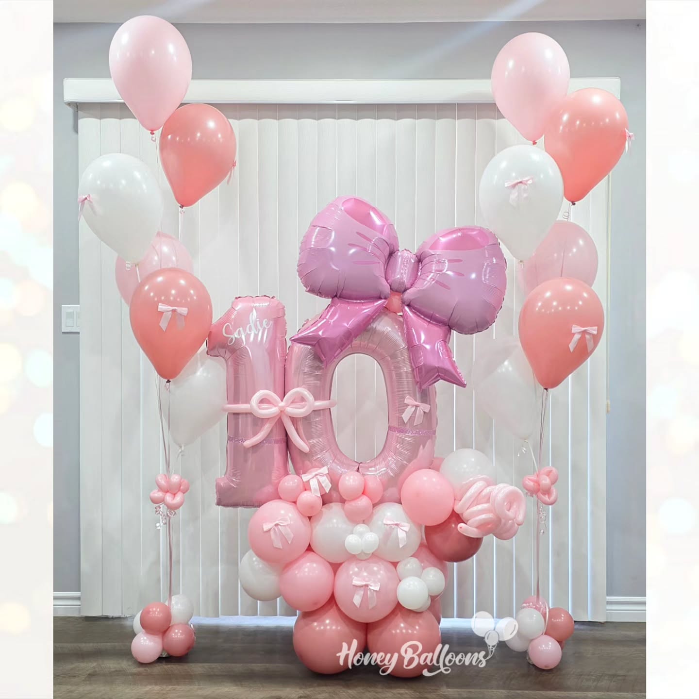 A pretty-in-pink celebration! ππ
This sweet setup features two helium bundles paired with a medium-size balloon bouquet in the center, all in beautiful shades of pink with the cutest bows theme for a beautiful princess πβ¨
Perfect for adding a touch of sweetness, elegance, and joy to any special occasion! ππ
Contact us for orders or quotes π―π
π§ honeyballoonsca@gmail.com
βοΈ 519-505-6822
#HoneyBalloonsCA #BalloonDecor #PinkBalloons #BowsTheme #BalloonBouquet