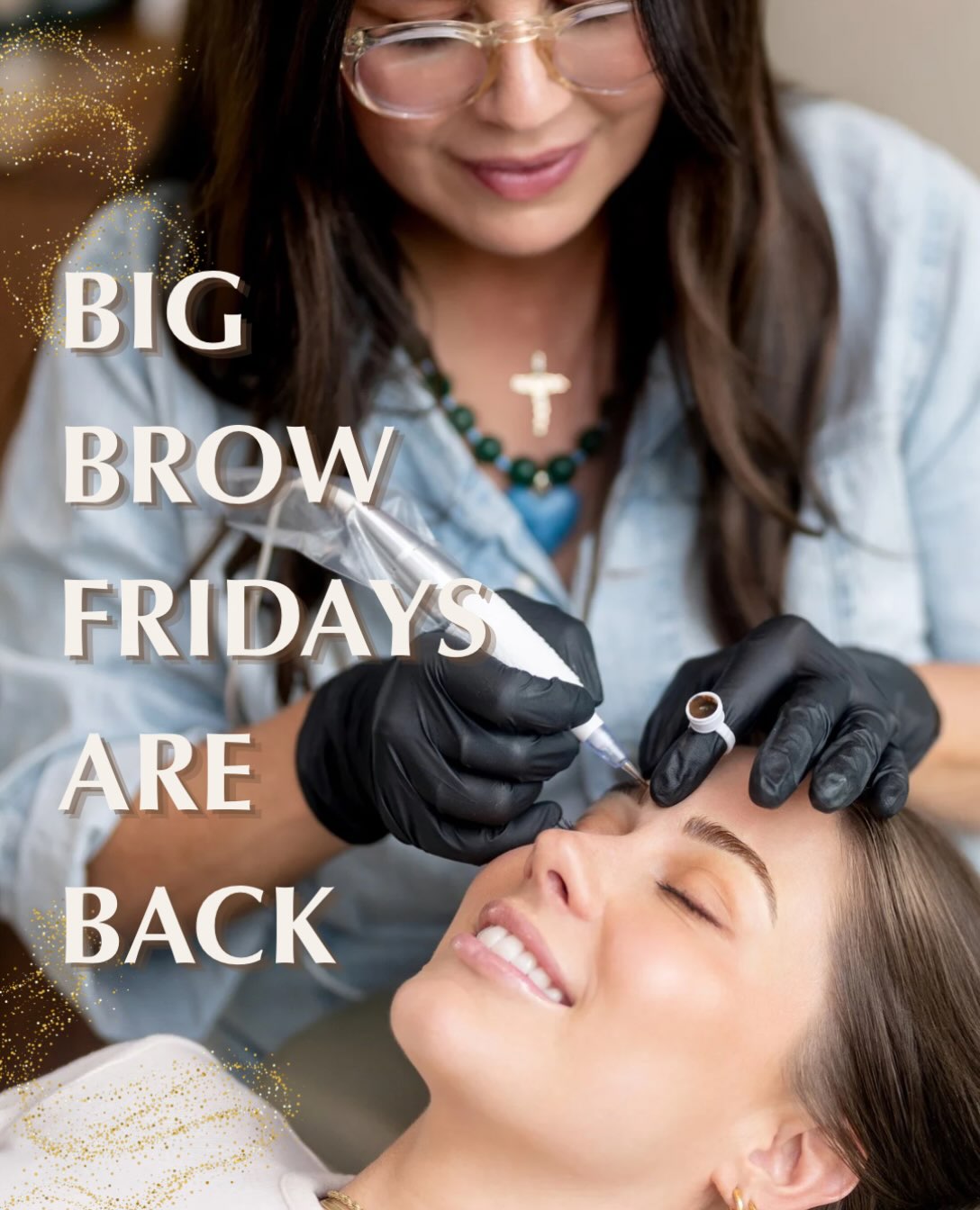 One Friday a month. Three spots only. Reserved exclusively for my biggest brow transformations.
⭐️October 9, 2026 ⭐️
Open to NEW Signature Brows or Color Boosts only. Call or text to book (online booking not available for Friday appointments) 737.802.3199