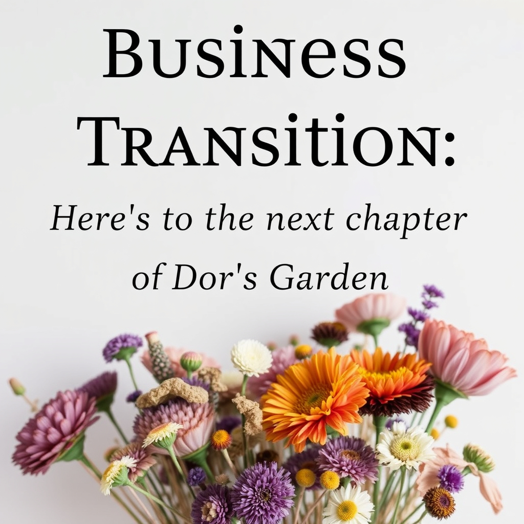 Big changes are blooming here at Dors Garden. After a wonderful first chapter at my bricks and mortar store here in lovely Ross-on-Wye, I am getting ready to close this physical space to focus on my specialised floral services. My final day open to the public will be this Saturday the 15th. While I am sad to be leaving my bricks and mortar shop, I am incredibly excited to shift my energy toward creating more stunning dried and preserved floral displays for weddings and events, as well as expanding my unique resin preservation service for your fresh flower memories.
I am so grateful for all of your support during this first chapter and hope you will join me for the next part of my Dor's Garden adventure.
Please come by and say hello before I lock up the shop for the final time and stay tuned over the coming months as I show you what this next chapter holds.
#DorsGarden #BusinessTransition #FloralDesigner #ResinArt #SpecialEvents #DriedFlowers #WeddingFlorals #ResinPreservation @followers