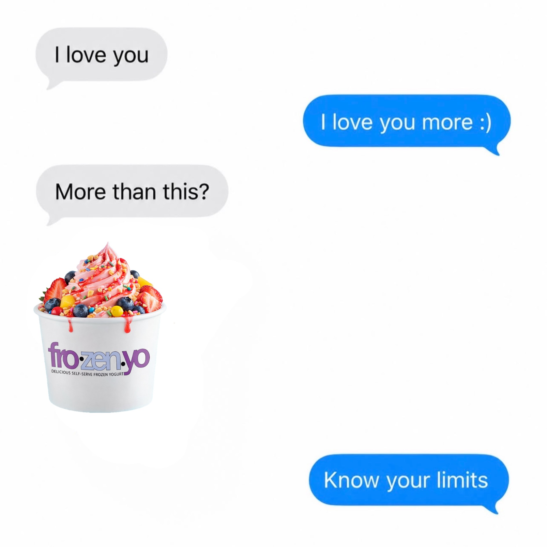 Know your limits…
#frozenyo #loveyou #frozenyogurt #dmvdesserts #nationalzoo