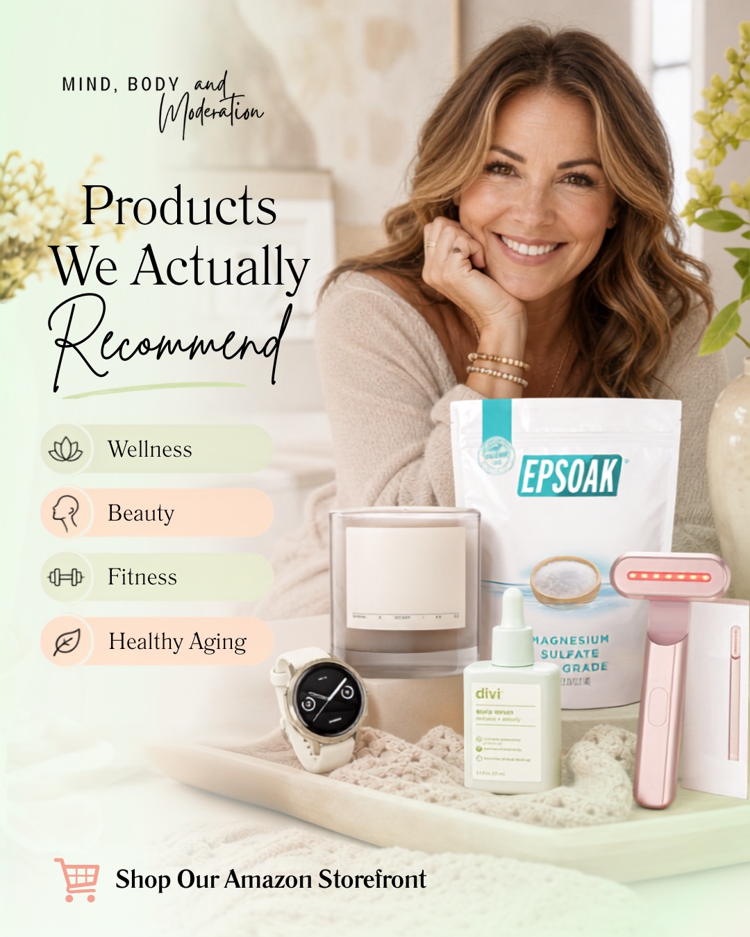 Finding quality wellness products can feel overwhelming. That's why I've put together one place with products I've researched and personally recommend for women over 40.
Inside you'll find my favorite wellness, beauty, fitness, and healthy aging products that support hormone health, metabolism, gut health, strength, and everyday wellness.
Whether you're looking for workout equipment, supplements, kitchen essentials, or healthy lifestyle tools, I've done the research so you don't have to.
Browse my Amazon Storefront here:
https://www.amazon.com/shop/10234f20020?ccs_id=e0250186-35cf-4ea7-b27b-7322b1fb22c8&linkCode=sl2&tag=10234f20020-20&linkId=16fc66f5f1e34aaae3d50a06c26085de&language=en_US&ref_=as_li_ss_tl
Save this post for later and follow for more practical wellness recommendations.
#WomenOver40 #HealthyAging #AmazonFinds #WellnessProducts #HormoneHealth
