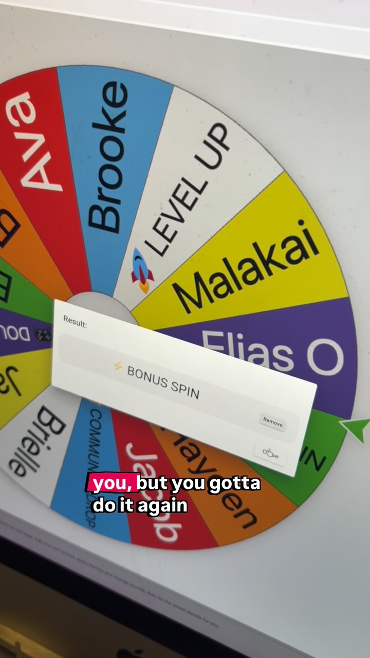 THE WHEEL WAS WHEELING TONIGHT. 😂🎮
First spin: BONUS SPIN.
Second spin: DOUBLE WINNER. 👀
Which means our August Community Giveaway has TWO Madden 27 winners! 🏆🏆
Watch to see who’s taking home Madden 27 for the console of their choice. 🎮
And if you didn’t win this one… stay tapped in. September is coming. 👀
#TransplantTeenz #Madden27 #organdonation ##CommunityGiveaway SeeWhatsPossible