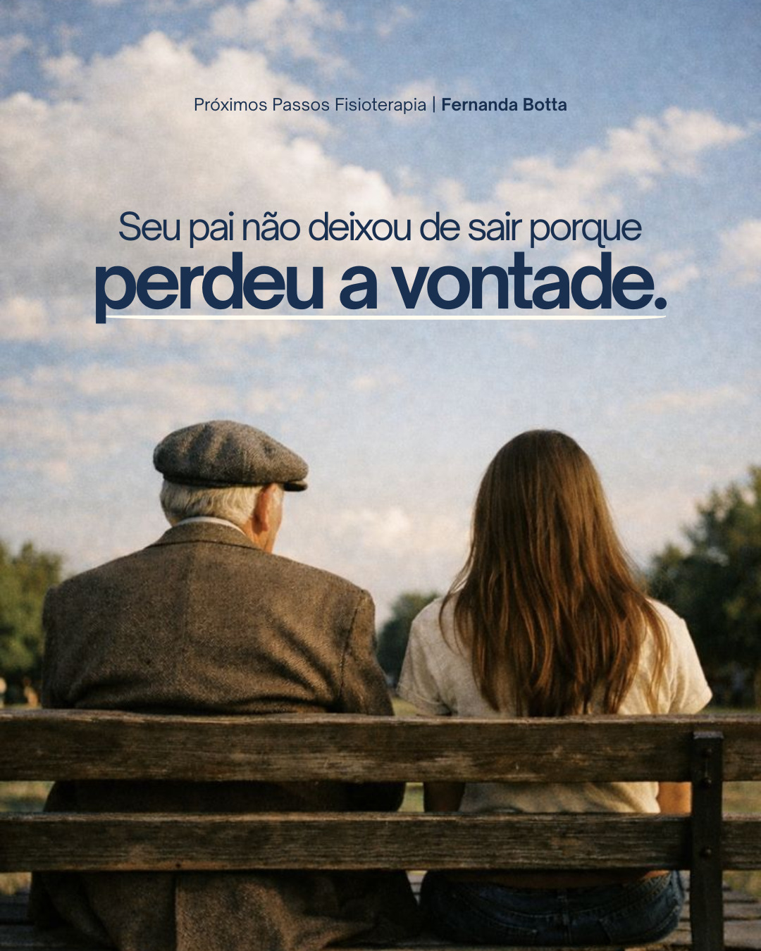 Às vezes, o que parece desinteresse é uma tentativa de esconder insegurança, medo e dificuldade. Quando sair de casa começa a exigir esforço demais, a vida vai ficando menor sem que a família perceba. Você já notou alguém da sua família deixando de fazer coisas que sempre gostou? Me conta aqui.