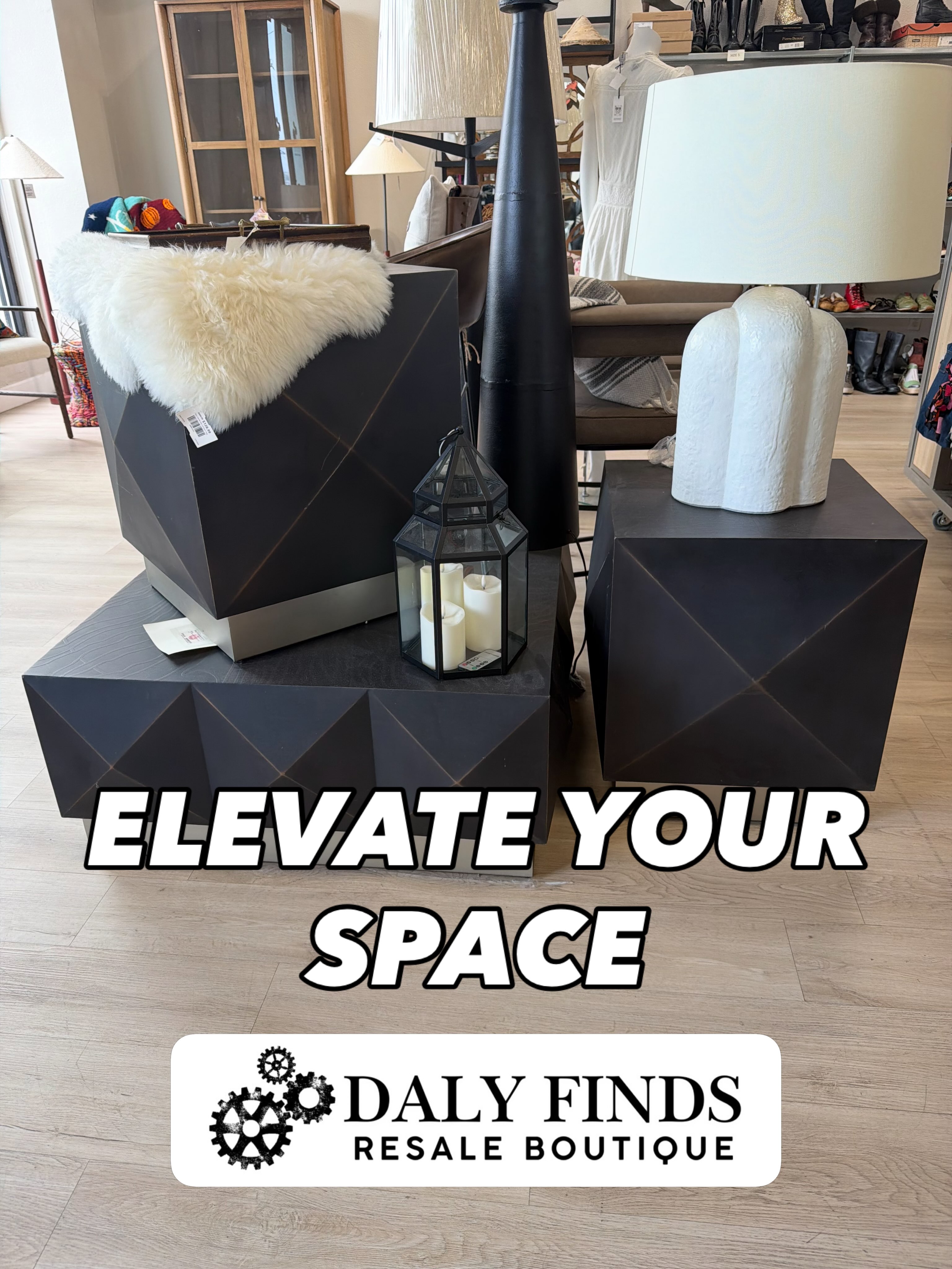 Your space deserves a little personality. ✨
From sculptural lighting and statement furniture to those unexpected finishing touches, Daly Finds is full of pieces that can completely change the feel of a room — without the designer price tag.
Come wander. You never know what you’ll find. 👀
📍 Daly Finds | San Antonio
New, pre-loved & one-of-a-kind finds arriving all the time.
#DalyFinds #SanAntonioShopping #HomeDecorFinds #ResaleBoutique #SanAntonioHome