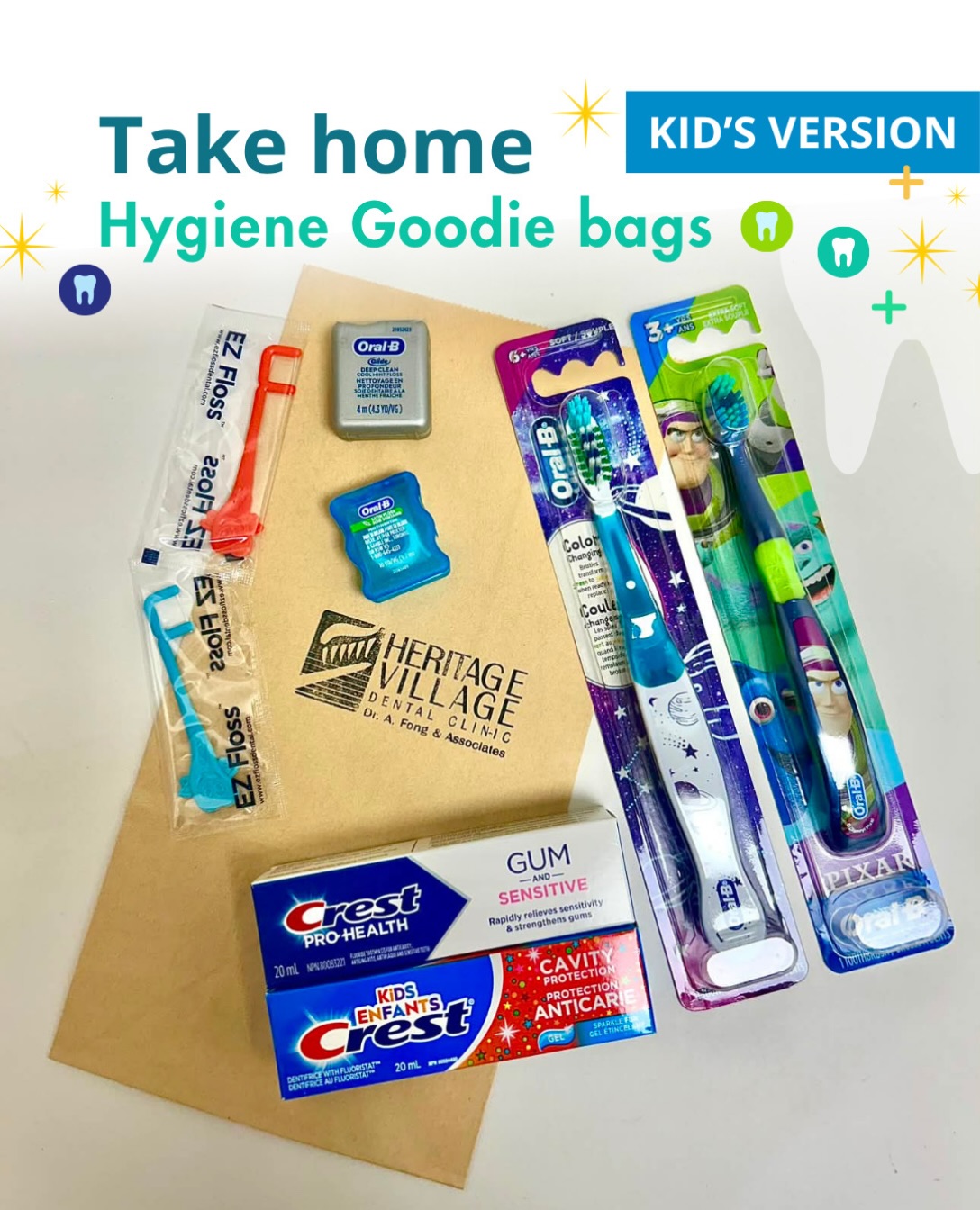Come in for a hygiene appointment, we’ve got something for you! 🦷✨🪥
At our dental clinic, every hygiene appointment comes with a special take home bag filled with smile essentials like toothbrushes, toothpaste, and floss! Adults get their own adult-sized goodies.
📞Book your appointment now: 780-437-4000
📍Just minutes from Century Park: 2035 111 St
#hvdc #hygiene #Goodiebag