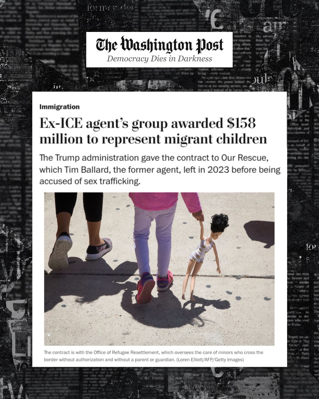 Donald Trump and Stephen Miller don't want kids to have independent lawyers representing them in immigration court. Funding is being diverted away from trusted legal advocates, children are being left without representation, and the most vulnerable are paying the price.
Take action:
🚨Share this post with your network
🚨Call on Congress to protect unaccompanied children in the immigration system: tinyurl.com/protect-kids
🚨Support the national network of legal service providers fighting for due process for unaccompanied children: tinyurl.com/lawyers4kids