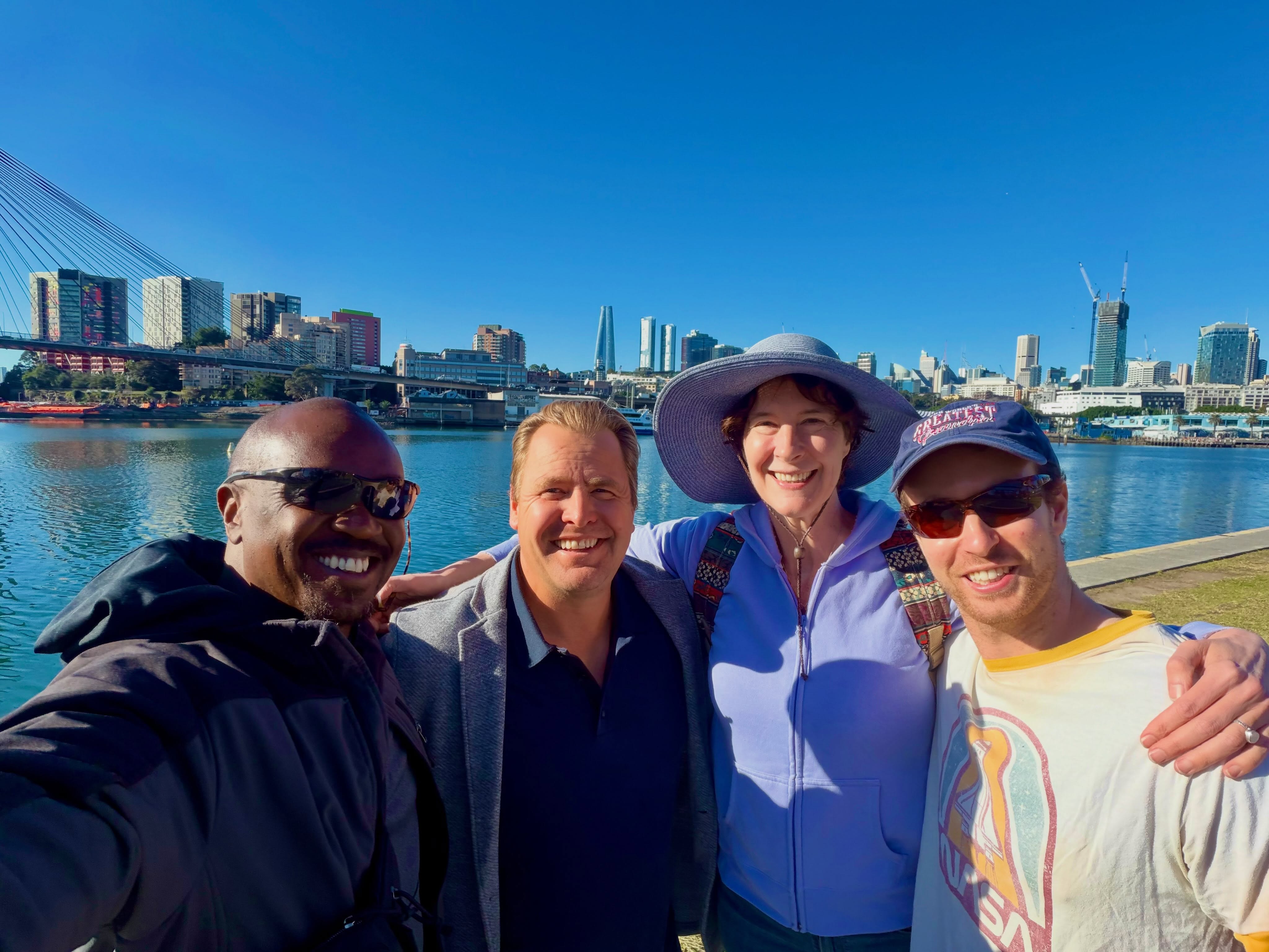 Spreading the word about Psi Games in Sydney Australia with some of the most notable Parapsychology. Hanging with Julia Mossbridge and Damon Abraham. Great times and awesome conversations about Psi phenomena.