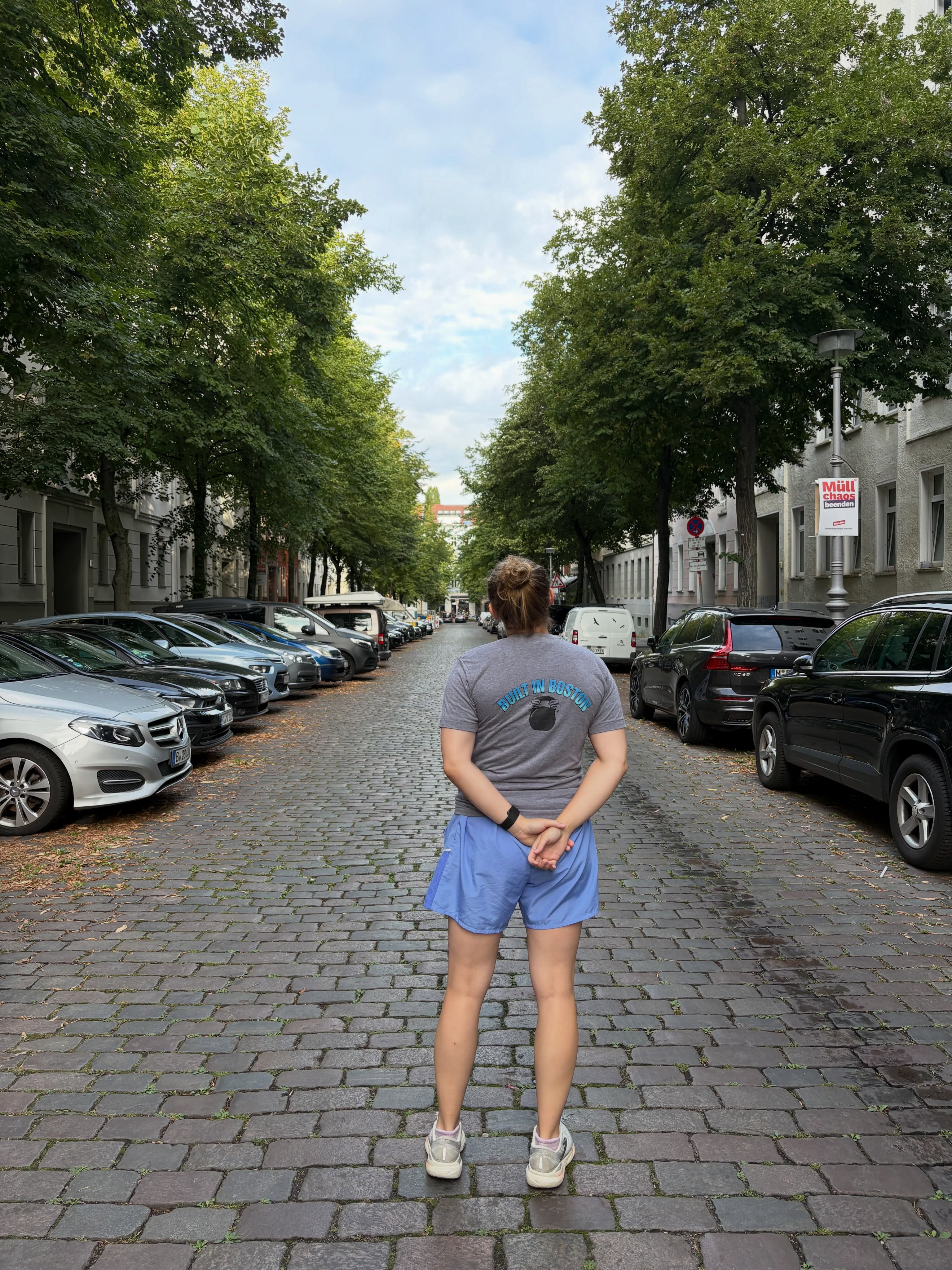 Built In Boston goes international 🌎 Coach Taylor representing in Berlin! 💪🏼