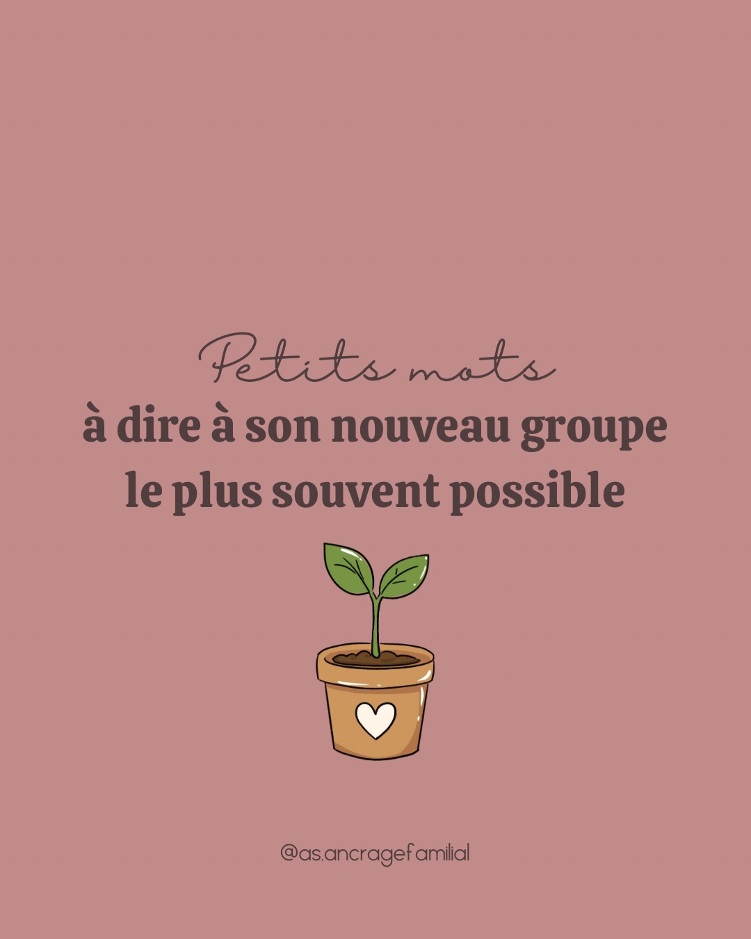 C’est le moment d’accueillir de nouveaux enfants dans son groupe.
La mission: Offrir une présence rassurante et sécurisante & de beaux liens significatifs adulte-enfant.🩷
Voici des idées de petits mots doux à dire aux enfants de son groupe le plus souvent possible.
Enregistre pour l’avoir sous la main en ce moment de transition & repartage aux autres éducatrices/enseignantes. 🔄