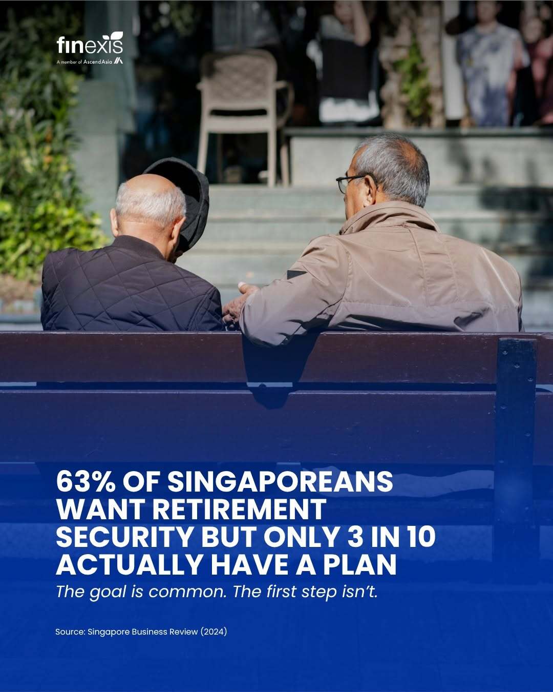Whether it’s maximising compounding or diversifying income beyond CPF, our goal is to bridge the gap between "intent" and "security". 🛡️
Start leading your own path to retirement freedom today! 🛠️✨
#finexis #TeamGGO #RetirementPlanning #WealthManagement #FinancialFreedom