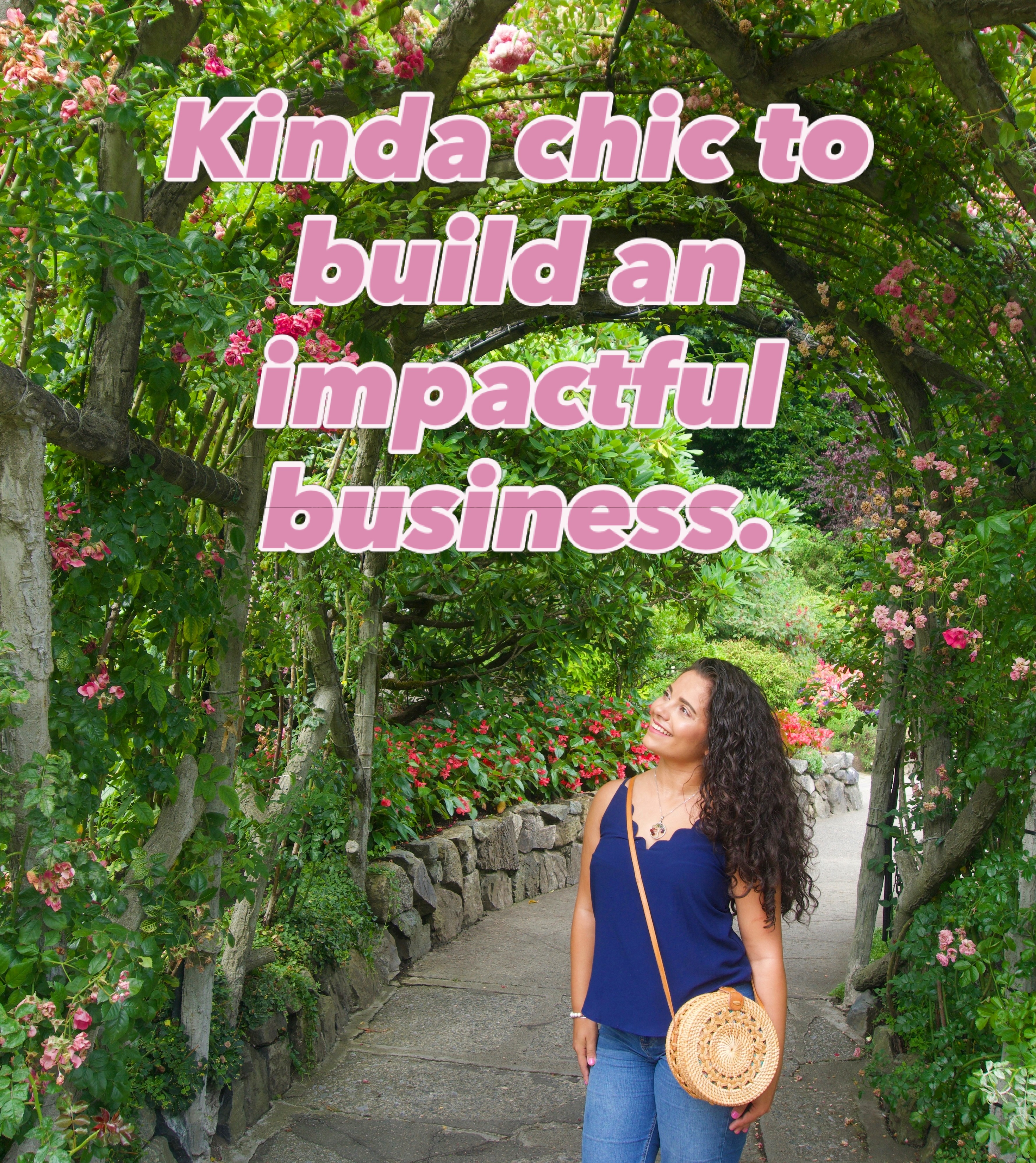 It’s kinda chic to be an impactful entrepreneur isn’t it? 🩷