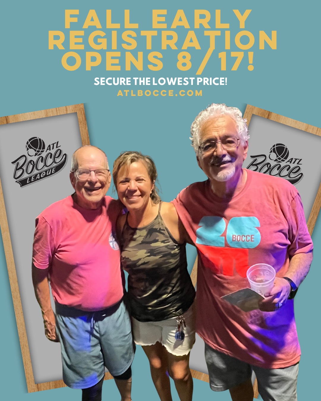 Early Registration opens MONDAY 8/17! This will be the lowest price available.