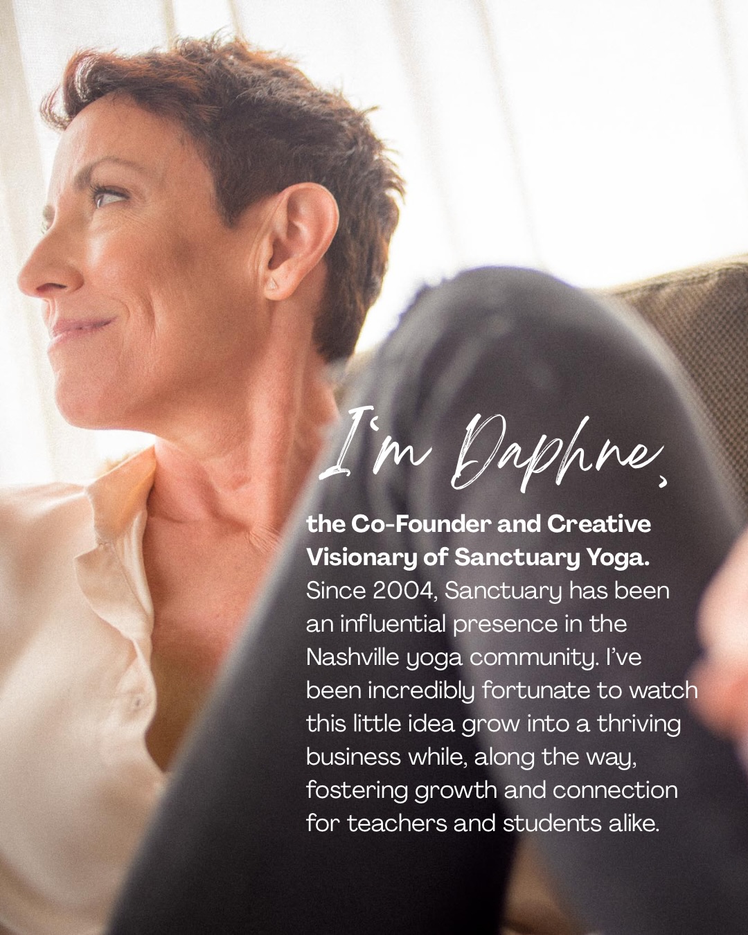 20+ years of teaching, a devotion to creativity, and one constant vision. ✨
If you’re new around here (or it’s been a while!), welcome! I’m Daphne, Co-Founder and Creative Visionary of @sanctuaryforyoga
Swipe through to read a bit of the back story... but know that the best chapter of Sanctuary is the one we’re writing right now.
The real magic is where we’re heading next—with brand-new offerings, fresh opportunities for teacher growth, and even deeper ways to connect as a community!
There is so much more to come, and I’m so excited to keep evolving, creating, and practicing together.
Whether you’ve been rolling out your mat with us since 2004 or you just found us this week—I’m so glad you’re here. 🤍
Drop a comment below: When did you first join the Sanctuary community? Are you a long-time member, or brand new to the community?
Photo Credit 📸: @petelongworth