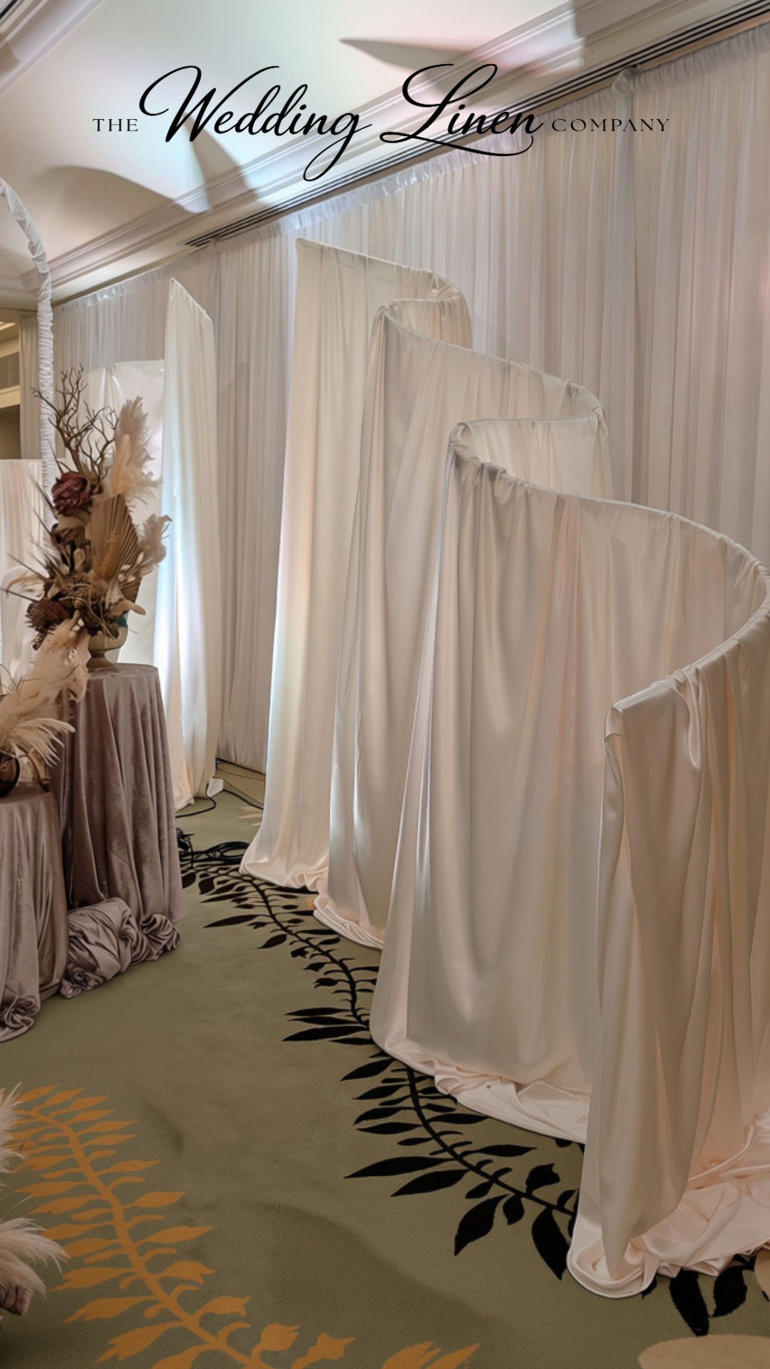 Turn Your Celebration into an Unforgettable Affair 🎉
We're offering one fortunate event planner, coordinator, or romantic duo the opportunity to win our breathtaking Cascading Serpentine Backdrop, the perfect setting for your grand celebration!
The lucky winner will be selected at random on Labor Day.
- Must have a valid rental contract for the Cascading Serpentine Backdrop
- Event date must be within 12 months of drawing
- Giveaway does not include delivery (where applicable), setup, and breakdown fees
- Potential damages are not covered and may become due after the conclusion of the event
- Prize is not transferable
- All Terms & Conditions of TWLC's standard rental contract apply