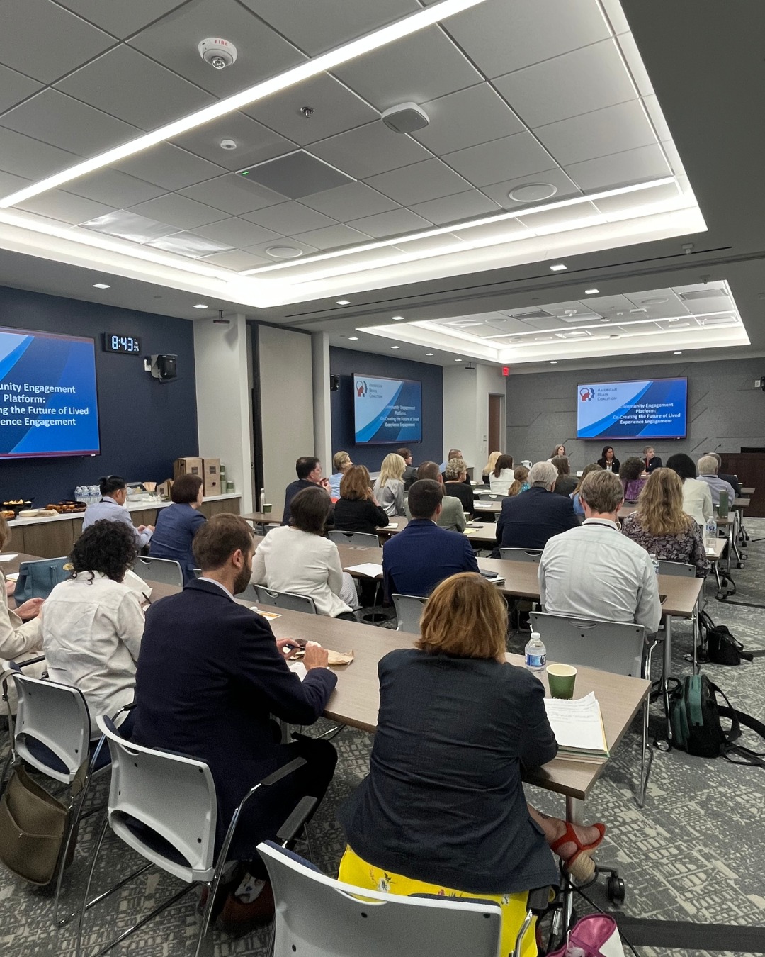 A packed room and a strong virtual turnout! 🎉 The ABC Annual Membership Meeting convened this morning, bringing together leaders, advocates, and partners from across the brain health community. Looking forward to a day of collaboration and conversation. #ABCProud