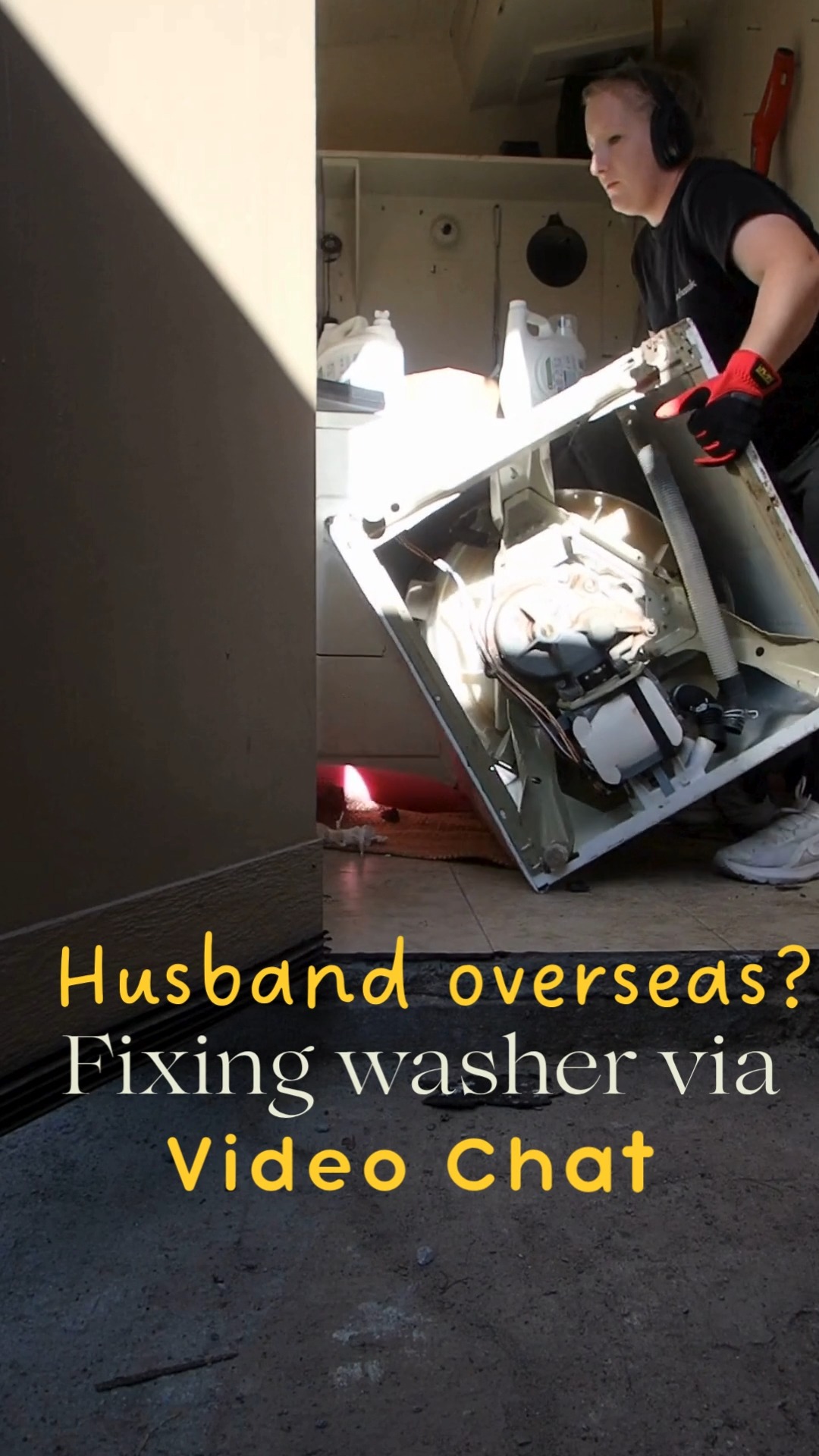 Husband: “Let’s figure out what’s wrong with it.”
Me: “Okay.”
Also me 4 hours later: buys a new washer 😂
But seriously, we both tried. We were frustrated. It was over 100 outside, mosquitoes, etc. I was done.
So, when I'm late writing essays - THIS is what's going on! Male theologians could never. jk.
#sahmlifebelike #soloparenting #diyproject #washerrepair #justagirl