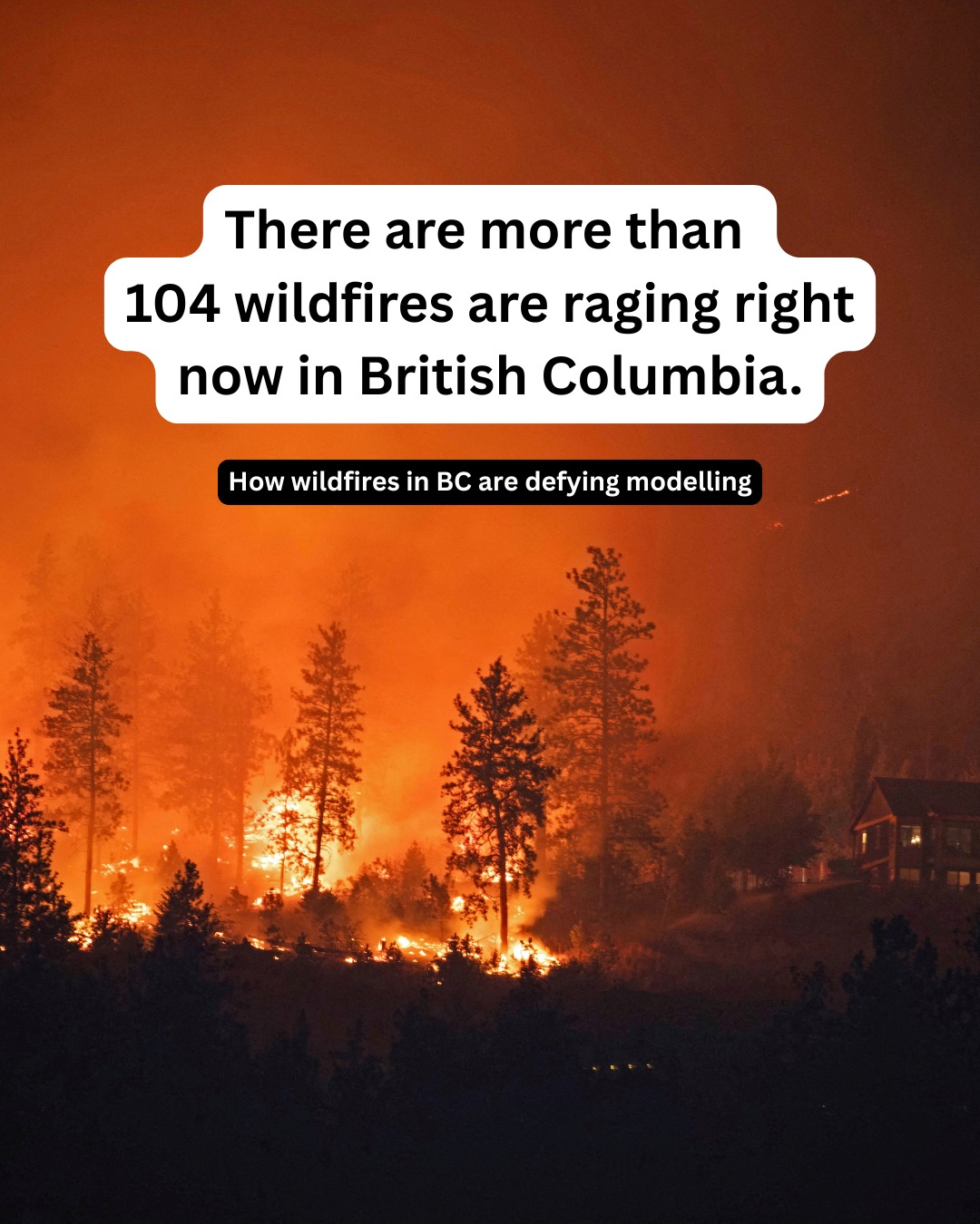 Why did the B.C. wildfires intensify so quickly?
The Bald Ridge wildfire near Summerland, B.C., grew to 50 square kilometres in just three hours, forcing thousands to evacuate. Experts point to a dangerous combination of strong winds, prolonged drought, extreme heat and dry fuels, all of which are conditions that can make wildfires spread rapidly.
As wildfire seasons become more intense, what can we learn about preparing for a changing climate?
Read Mikaela Brewer's newest Writers Room piece, "On the Wildfires: Of Course She Ran Back" - 🔗 LINK IN BIO 🔗
👉 The 44 North is a digital bi-monthly publication dedicated to informing, empowering, and amplifying youth voices. Want to write for us or support young storytellers? Check the 🔗 LINK IN BIO 🔗👈