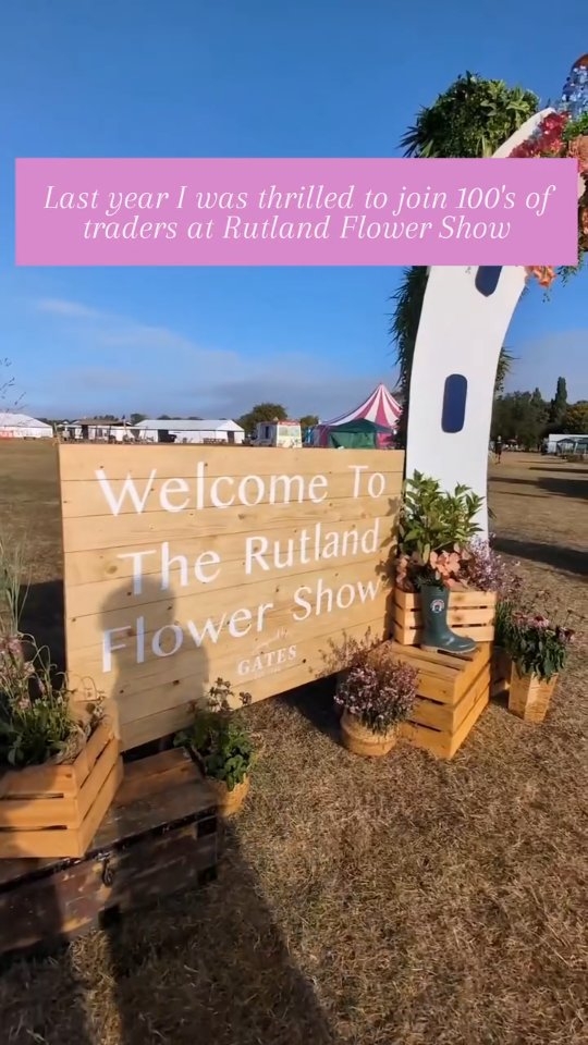 Guess what 💐
I'm back at this year's Rutland Flower Show! I'm so excited to be able to come back to this incredible event this year.
Last year was absolutely incredible and a sell out, so make sure you get your tickets for next weekend.
#stamfordlincs #rutlandart #shopstamforduk #rutlandflowershow
