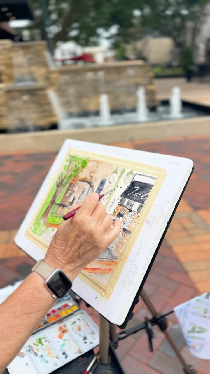 St. Charles is the canvas this week! 🖌️
Plein air artists are painting throughout downtown St. Charles all week, with fun events and demonstrations happening along the way. A big thank you to the St. Charles Arts Council for bringing this event to life! Make sure to follow them on social media to see what’s happening all week and learn more about all the events and demonstrations.