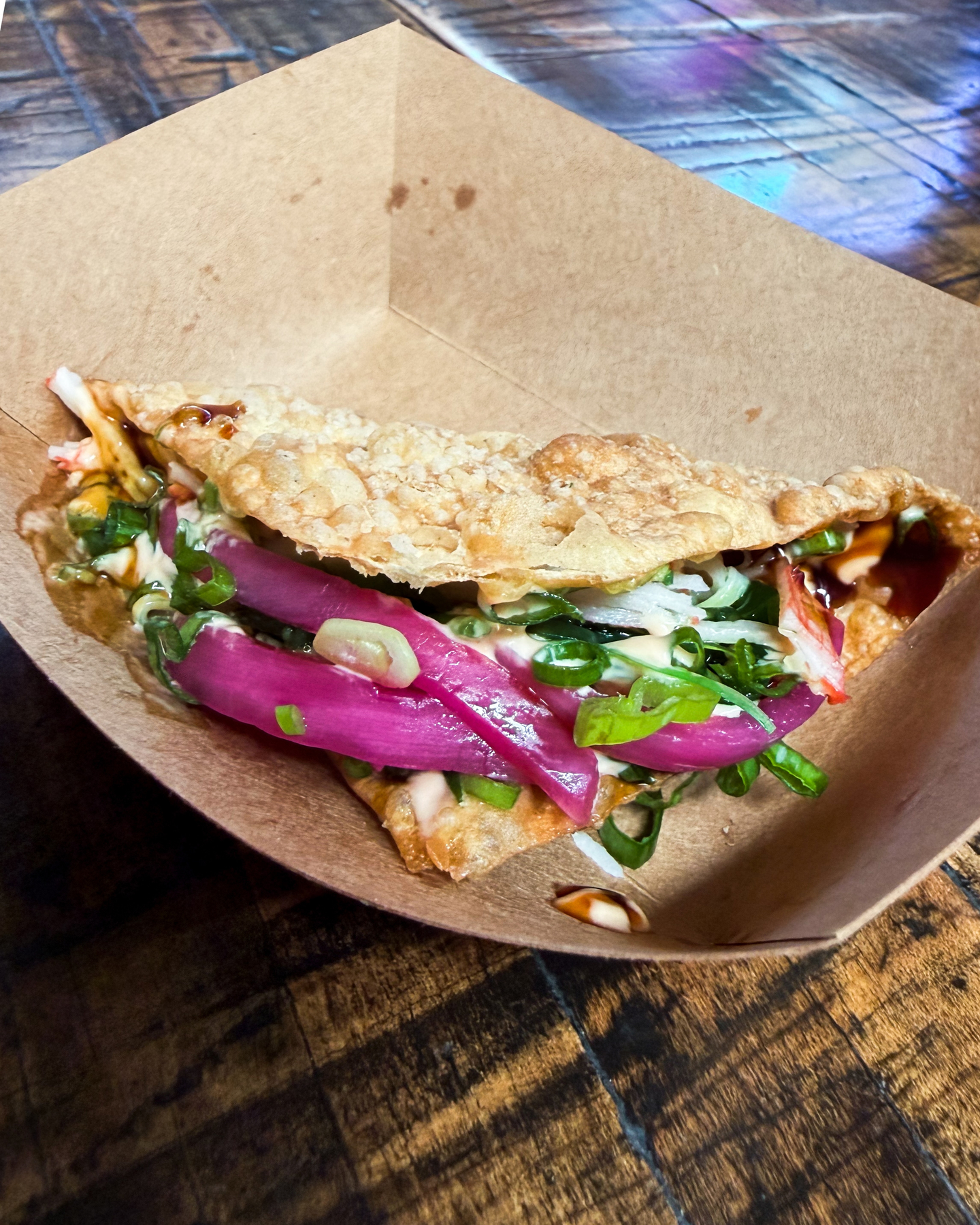 Tomorrowโs the day. ๐๐ด
One more Savor sneak peek before we taste it all! @rollisushi.co is bringing the Kani Taco Loco, a crispy wonton taco packed with shredded krab, seaweed salad, and plenty of spicy, savory flavor, while @pigpenindy is serving up the Sweet & Savory Corn Muffin, loaded with pulled pork and all the BBQ goodness.
Two totally different flavors. Both just $5. And plenty more where those came from. ๐
Savor The Garage is TOMORROW, August 20 from 5-9 PM. Check out the full menu at the link in bio and start plotting your first stop!