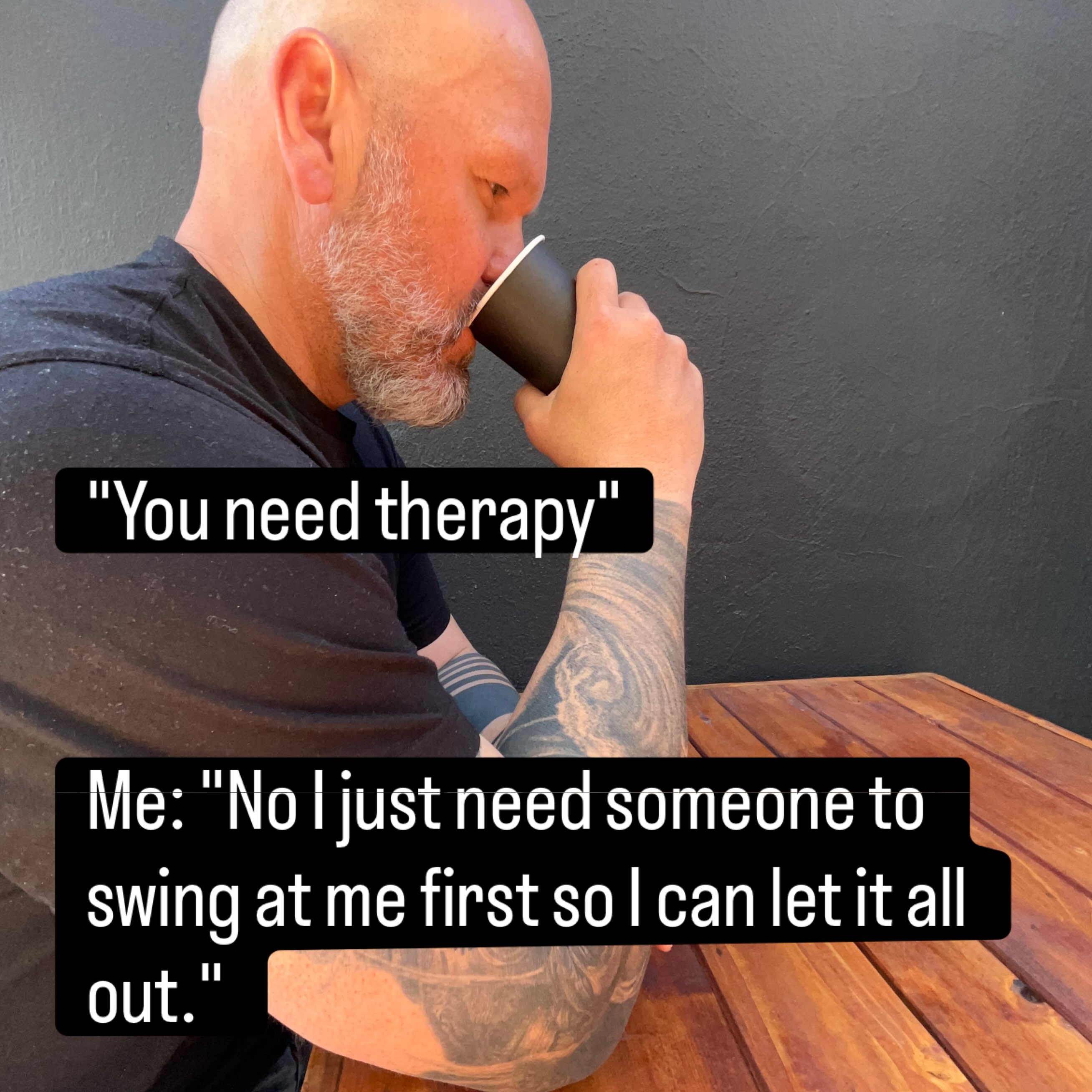 Therapist self-help tip No. 1