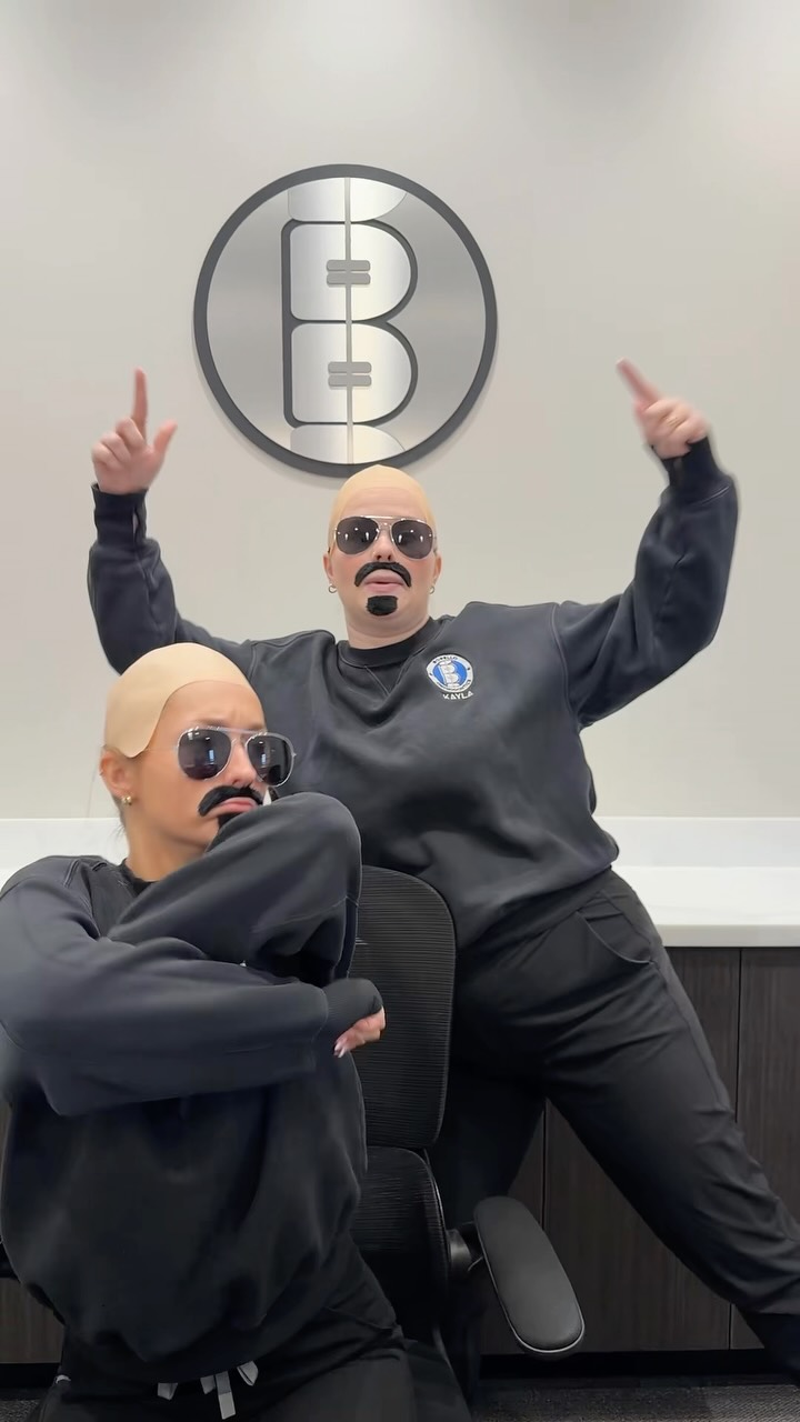 Spirit week said crazy hair day. They said “MR WORLDWIDE” and pulled out their bald caps! 👩🦲
Shoutout to our two in-office Pitbulls for taking spirit week to another level. 🎤 Who’s ready for jersey day tomorrow?!