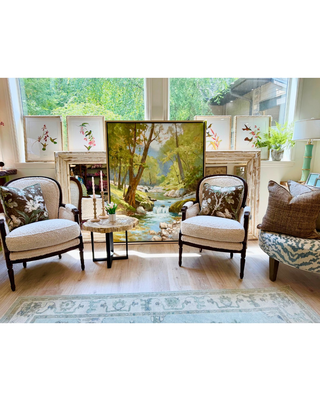 A little corner of Highland Woods we’re loving right now. 🌿✨
A room doesn’t have to be all one thing! We love mixing classic silhouettes with soft textures, beautiful art, and pieces that feel collected over time. It’s the mix that makes a space feel like home.
Come see it in person!
📍470 Dillard Road, Highlands, NC
Tuesday–Friday 10–5 | Saturday 10–1
#HighlandWoodsNC #CuratedHome #InteriorInspiration