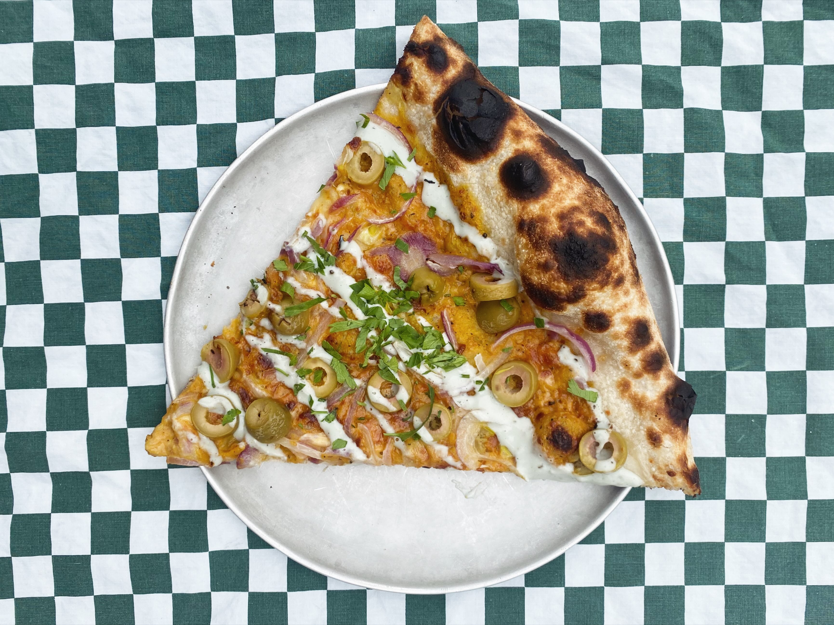 ⚡️SPECIAL⚡️Pumpkin puree, red onion, green olives + blue cheese dressing