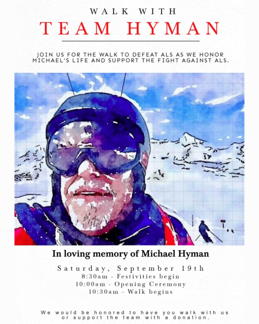 Paula’s husband, Michael, passed away on Friday July 17th from ALS. He was diagnosed in March, and his passing is a tremendous loss.
Michael started the showroom in 1990, and his legacy will live on through the showroom that proudly bears his name.
Please join us in honoring him by participating in the Walk to Defeat ALS on September 19th. Ways to help support:
Donate Now:
https://secure.alsgeorgia.org/site/Donation2?PROXY_ID=5371&1527.donation=form1&mfc_pref=T&idb=1114076788&df_id=1527&PROXY_TYPE=22&FR_ID=1160
Walk with Us: (LINK IN BIO)
https://secure.alsgeorgia.org/site/TR/Endurance/General?pg=team&team_id=5371&fr_id=1160