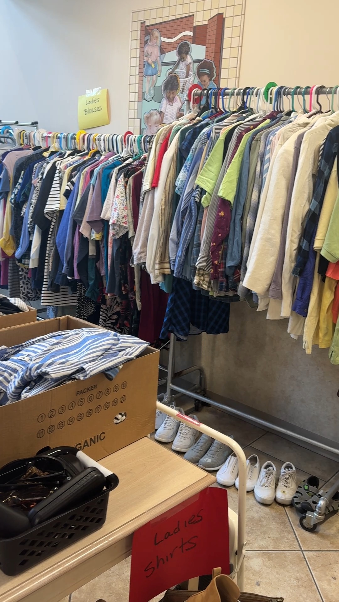 ‼️FREE Pop-Up Shop‼️
Tuesday, August 18, 8 a.m.-4 p.m.
12 E 5th Ave, Spokane, WA
We welcome the public to visit our Catholic Charities Pop Up Shop on Tuesday, August 18 from 8 a.m.- 4 p.m. We mainly have clothing and shoes available. This is open to everyone.